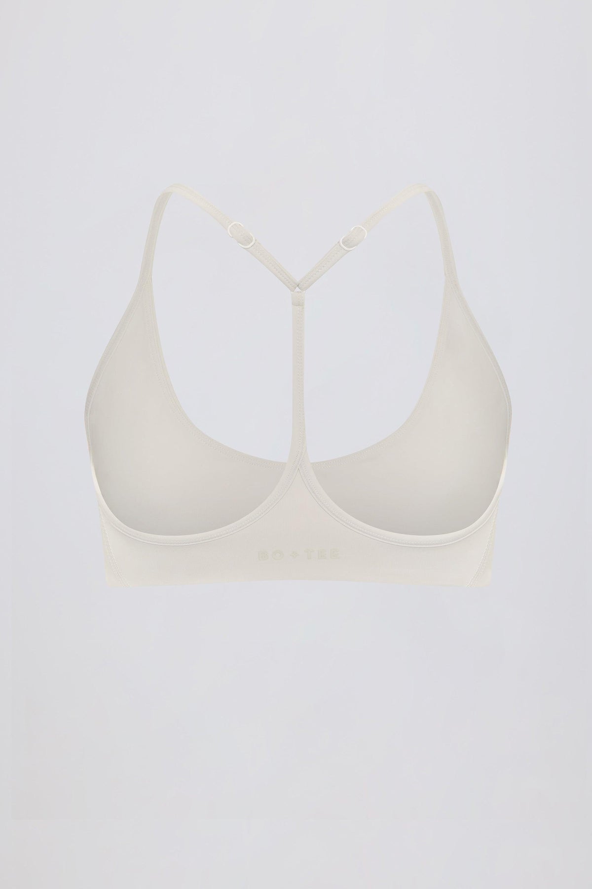 Soft Active Racerback Sports Bra In Oat