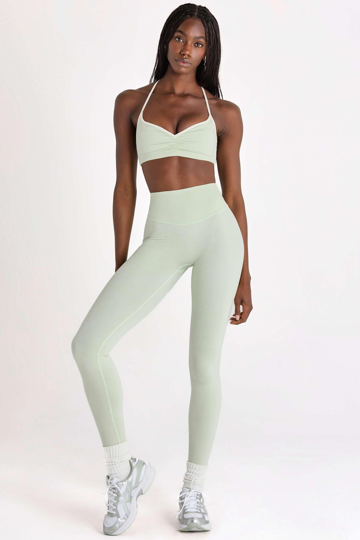 Soft Active Full-length Leggings In Pistachio