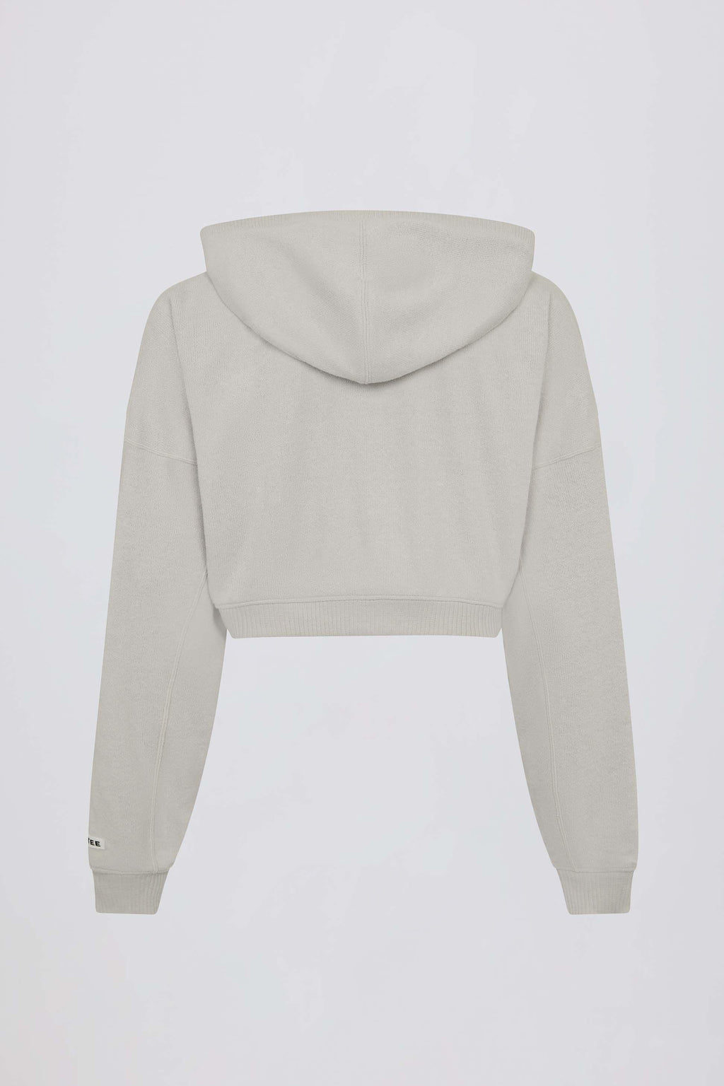 Lightweight Knit V-neck Oversized Jumper In Light Grey