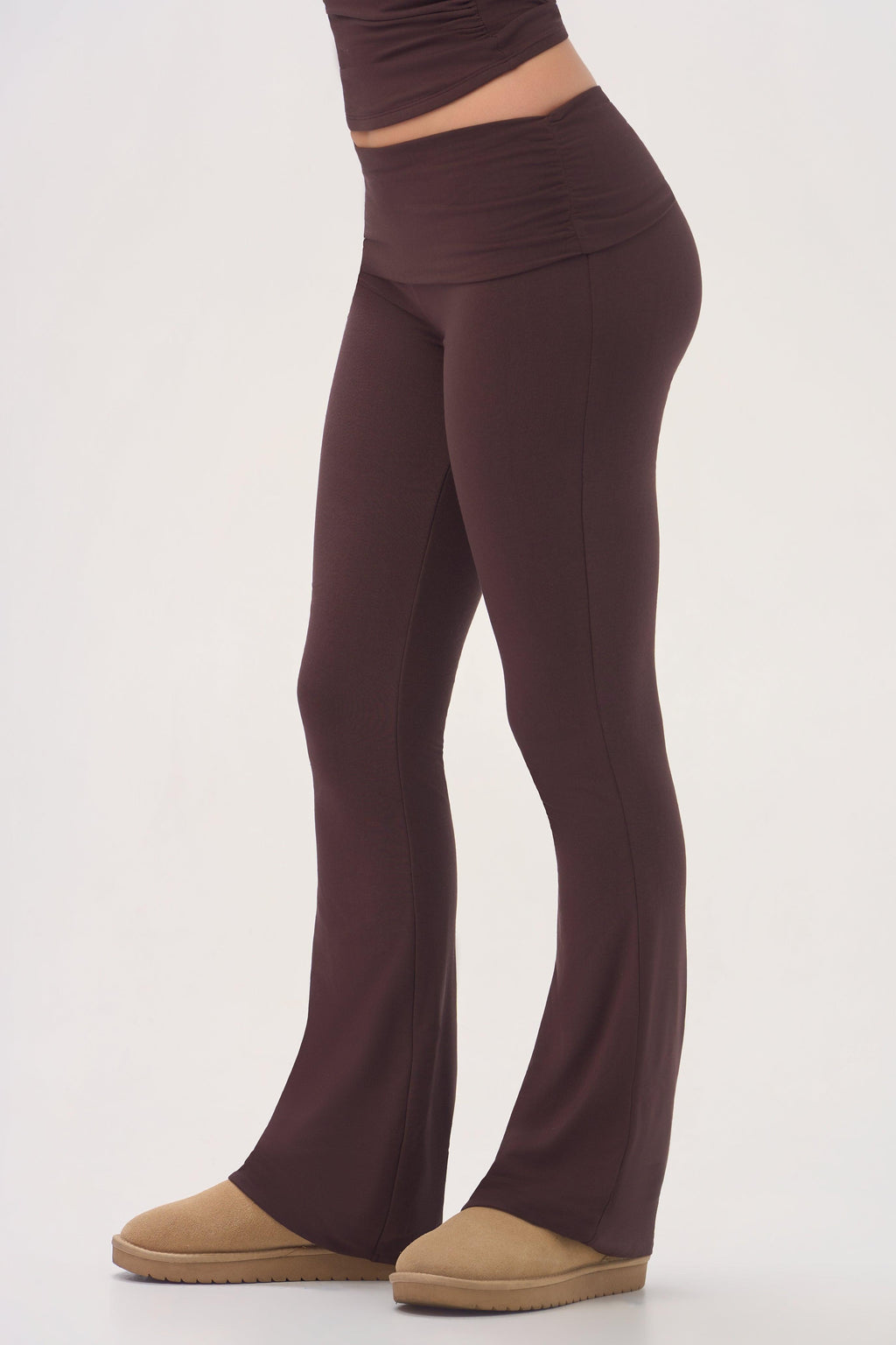 Buttercloud™ Flared Leggings In Espresso