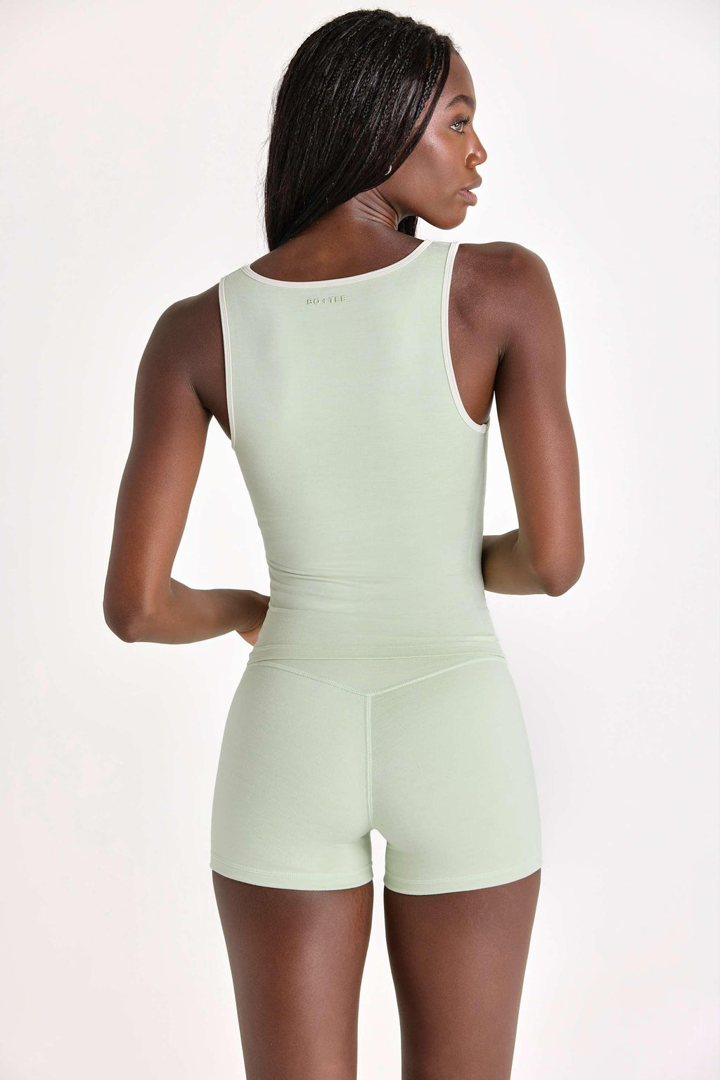 Soft Active Tank Top In Pistachio