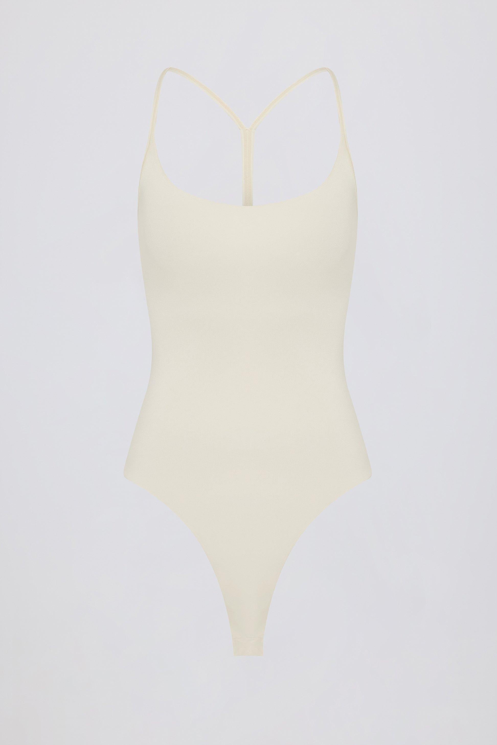 Cut-out Bodysuit In Oat