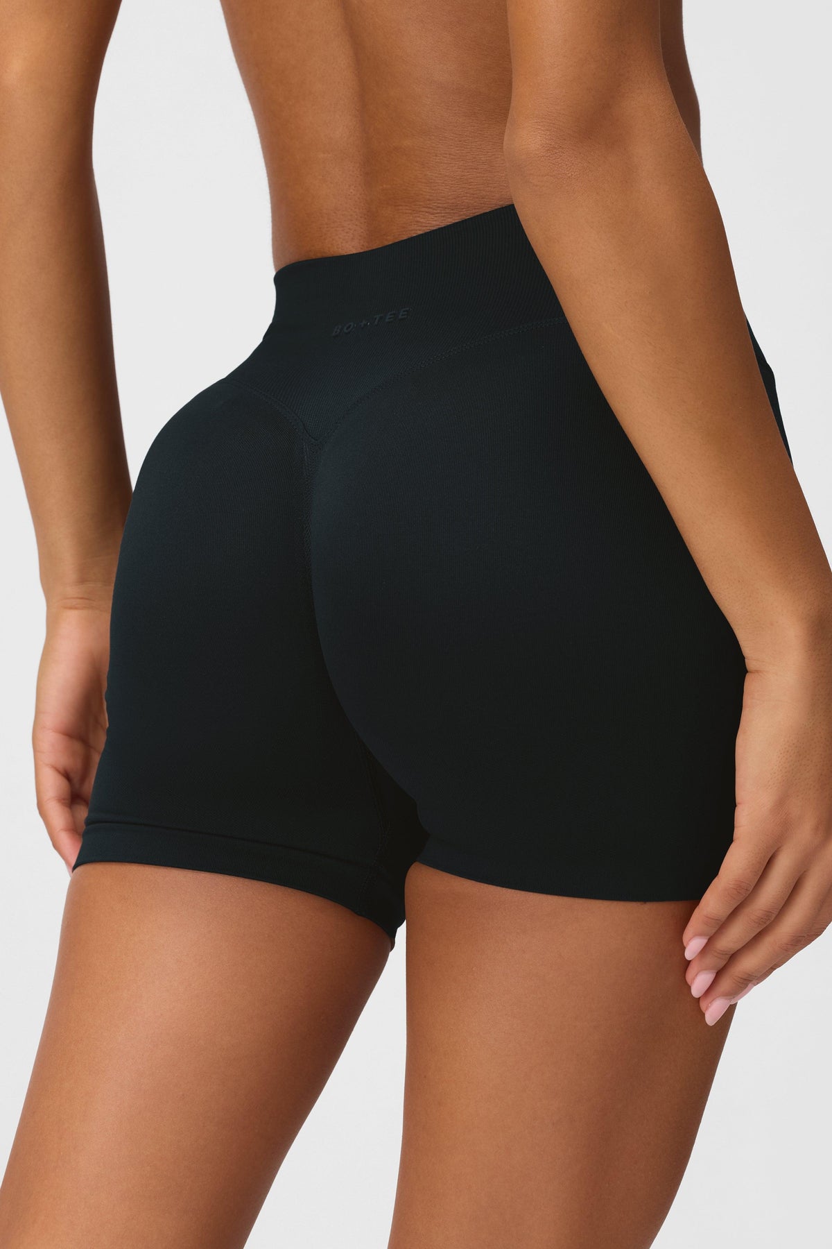 Seamless Shorts In Black