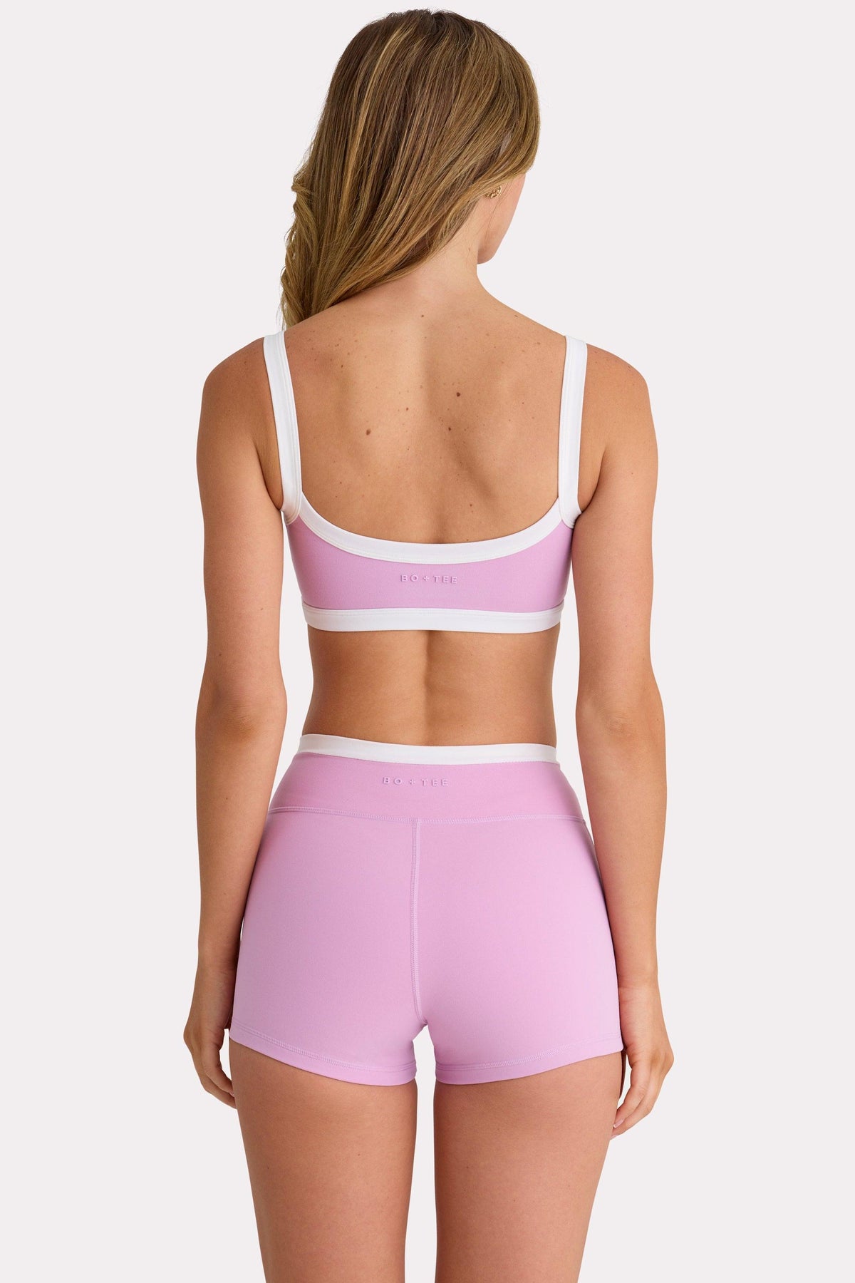Soft Active Sports Bra In Sweet Pink