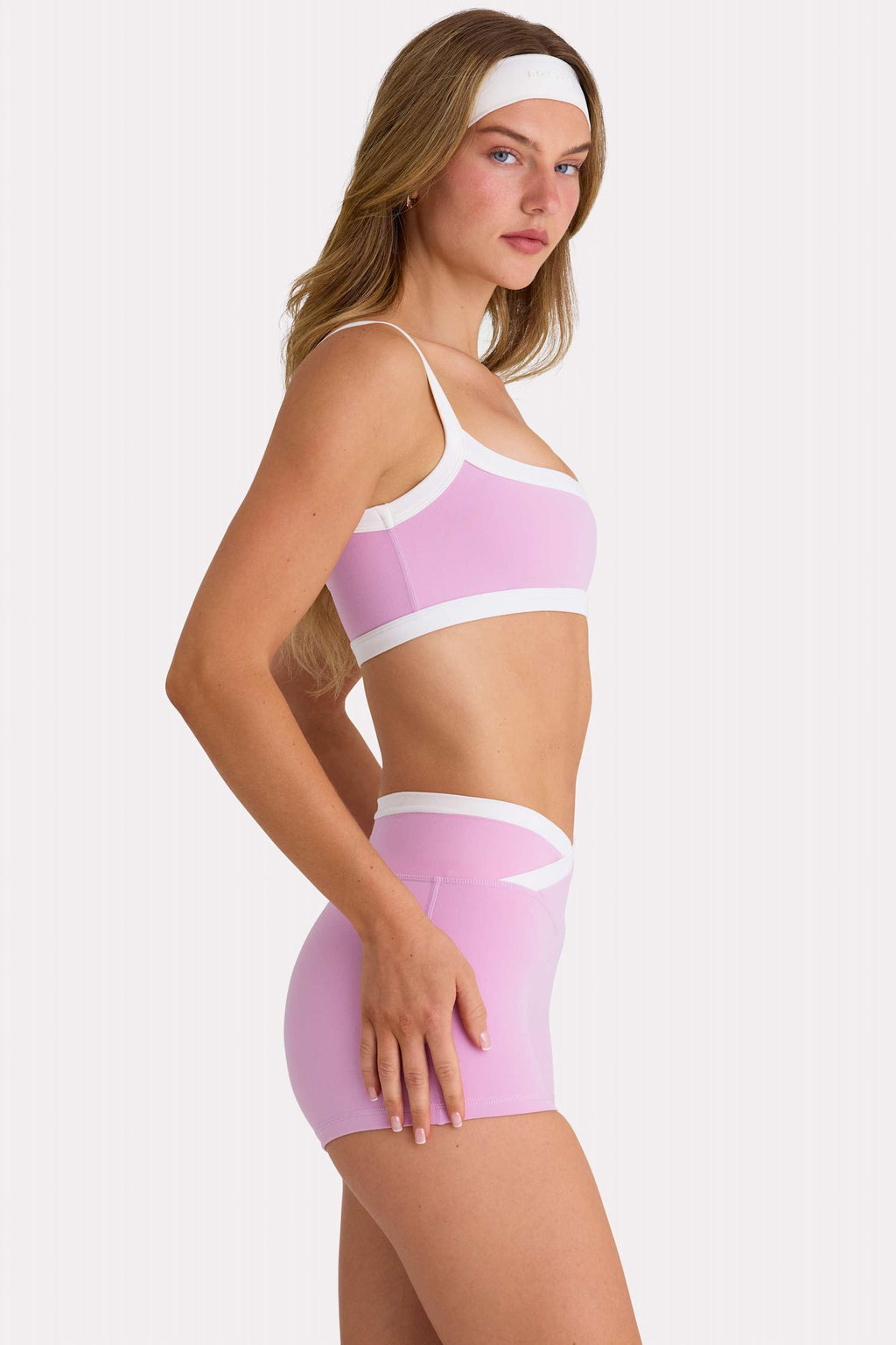 Soft Active Sports Bra In Sweet Pink