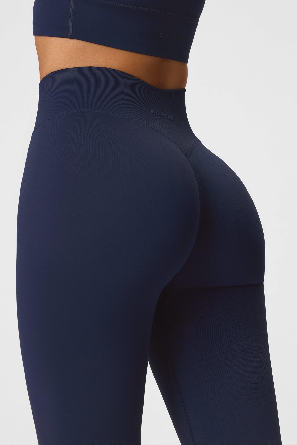 Seamless Full-length Leggings In Midnight Navy