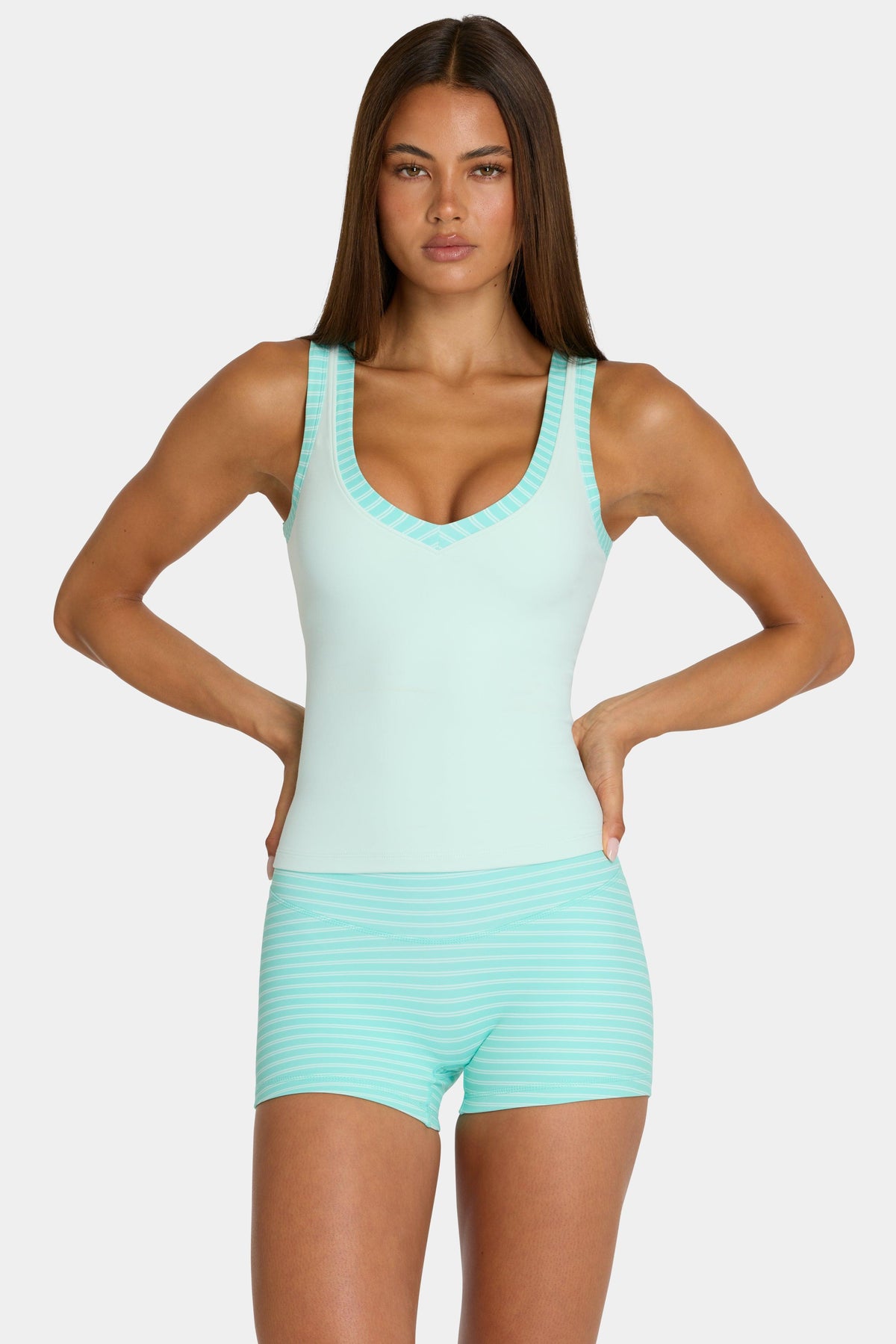 Soft Active Tank Top In Mint