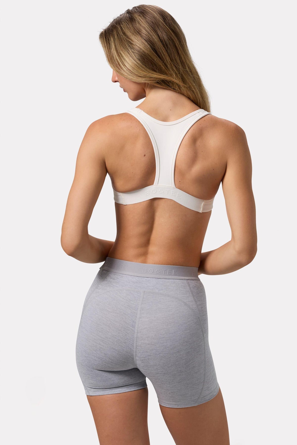Soft Active Sports Bra In White