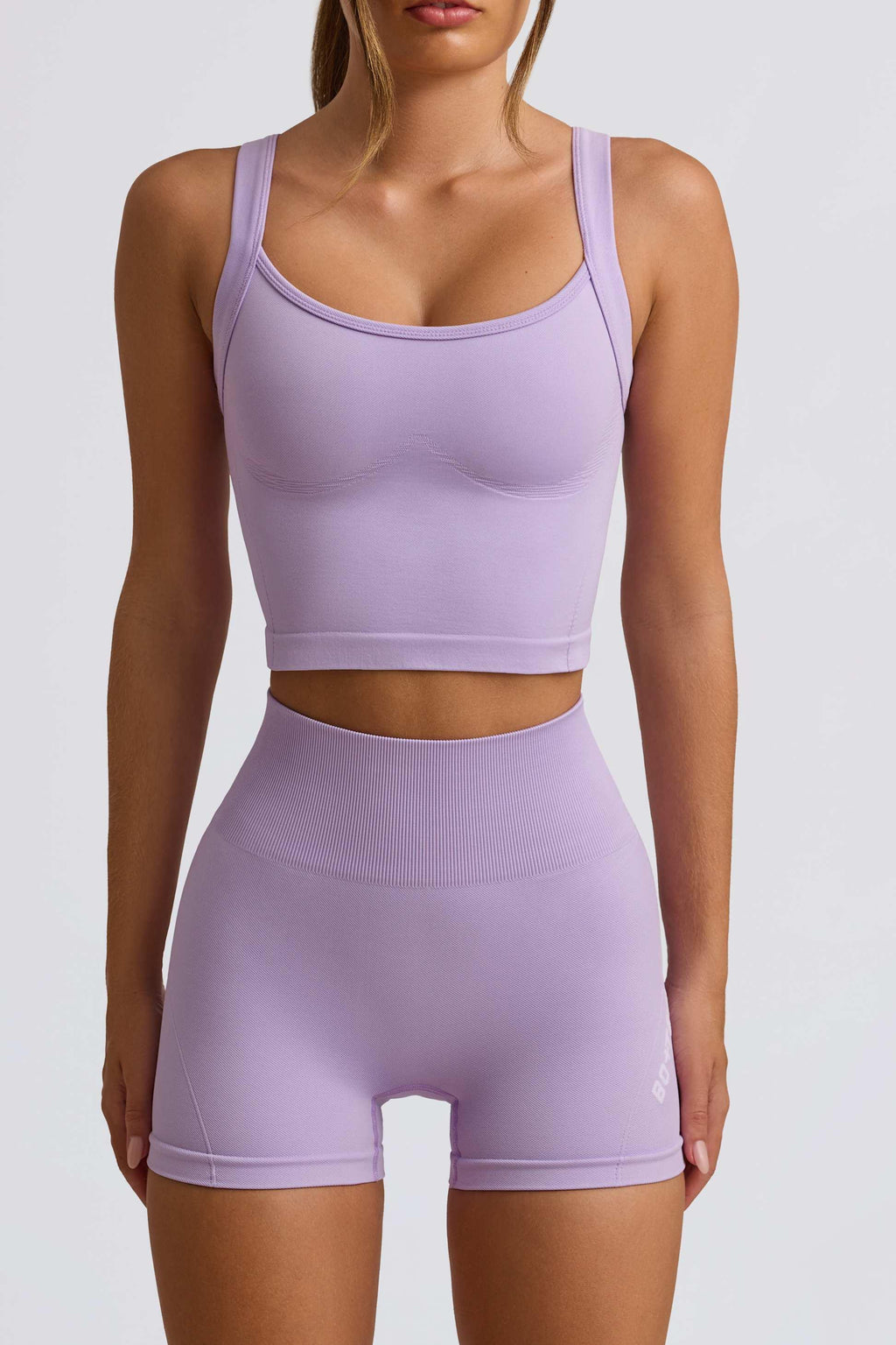 Super Sculpt Seamless Longline Camisole Top In Lavender