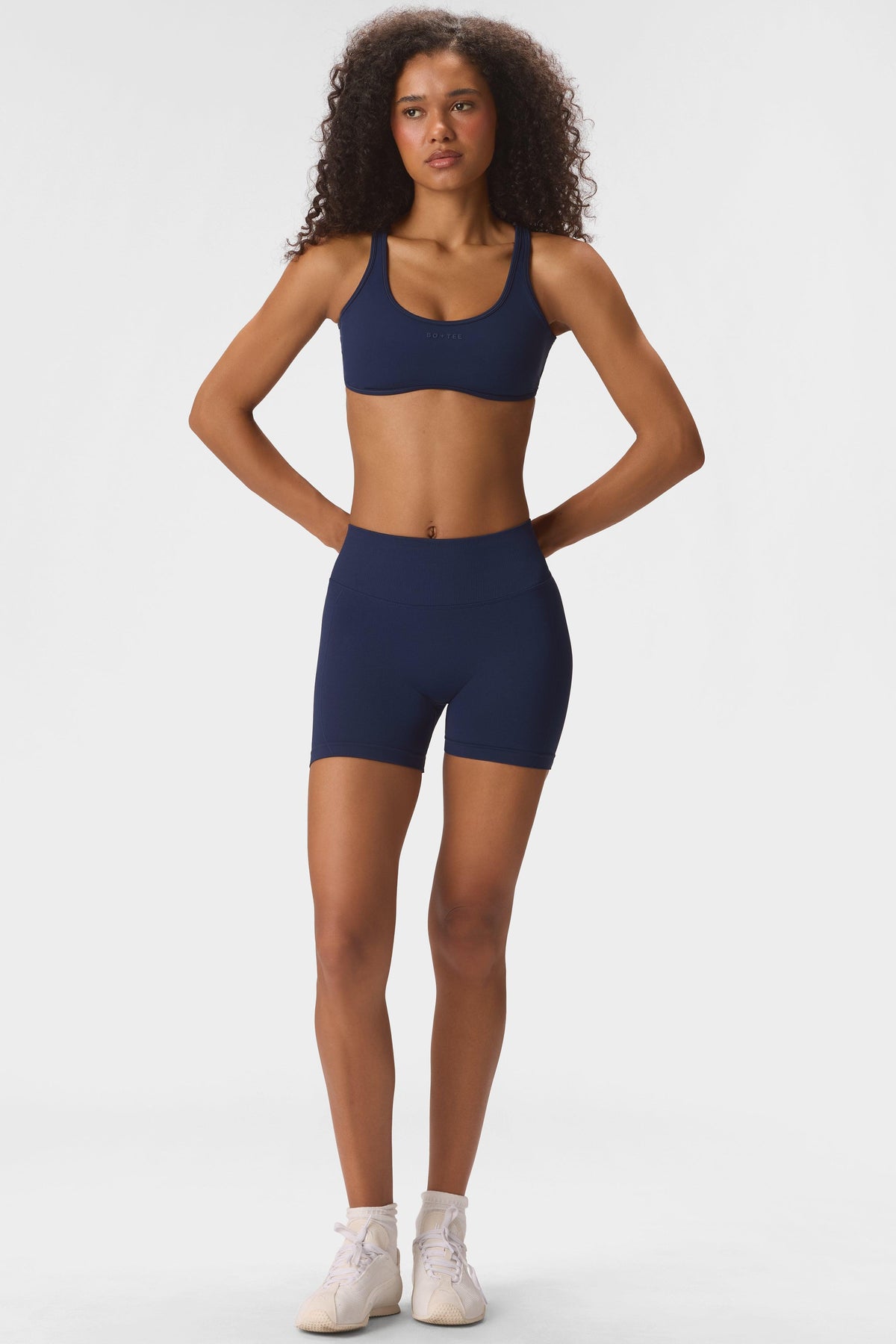 Seamless Shorts In Midnight Navy