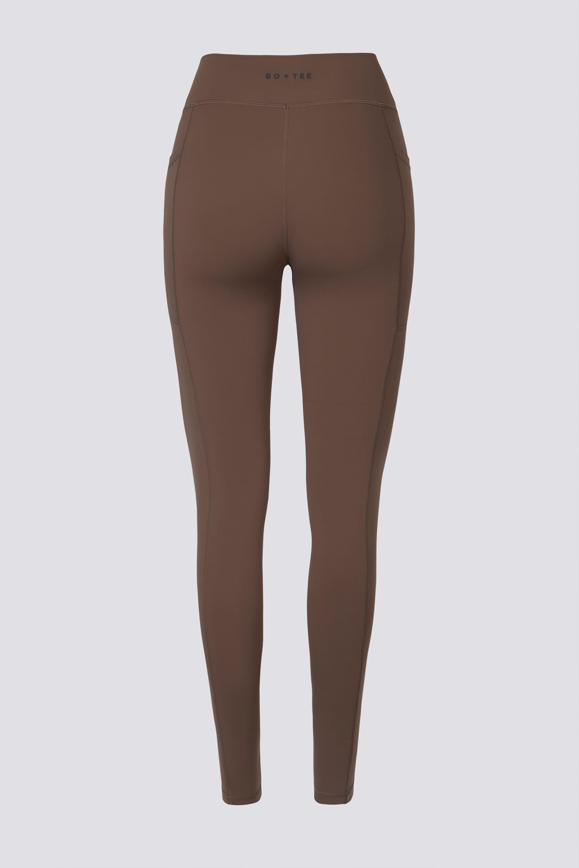 Soft Active Full-length Leggings In Cocoa