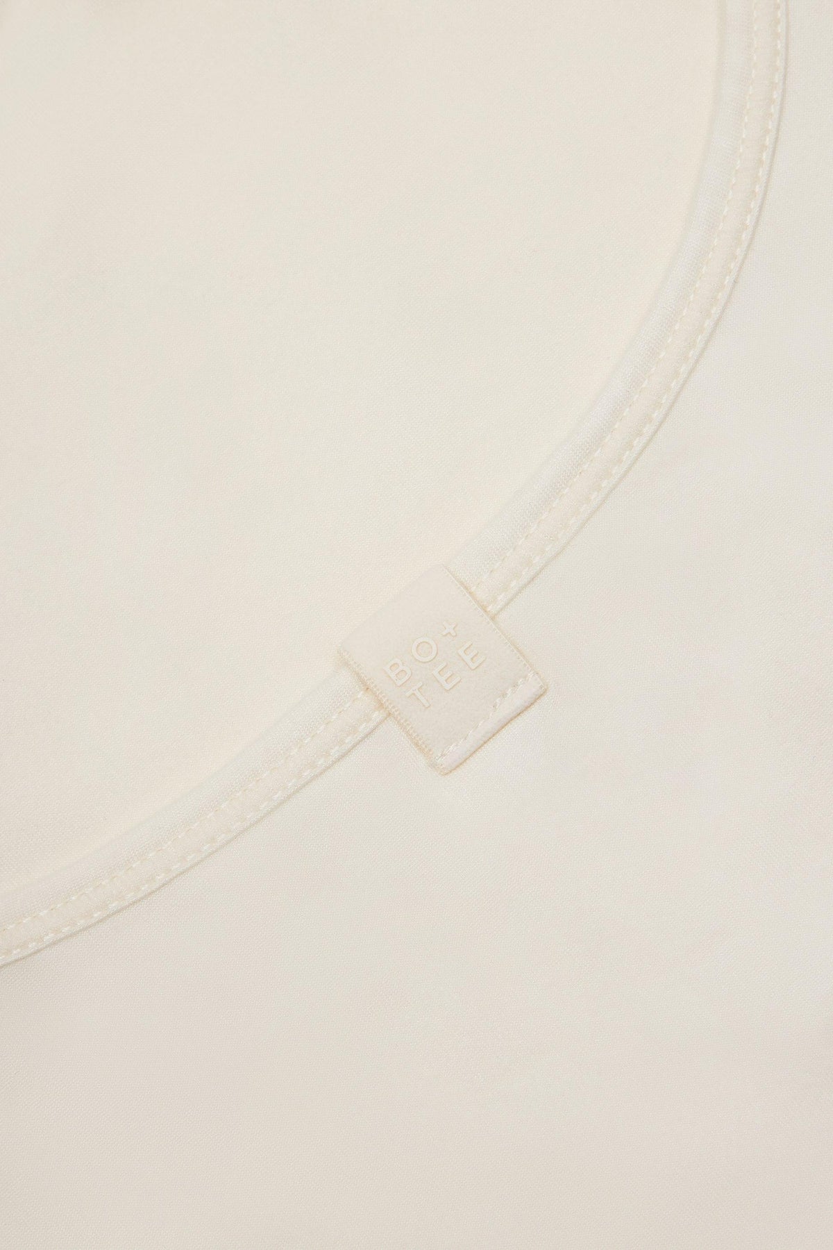 Cross-back Tank Top In Cream