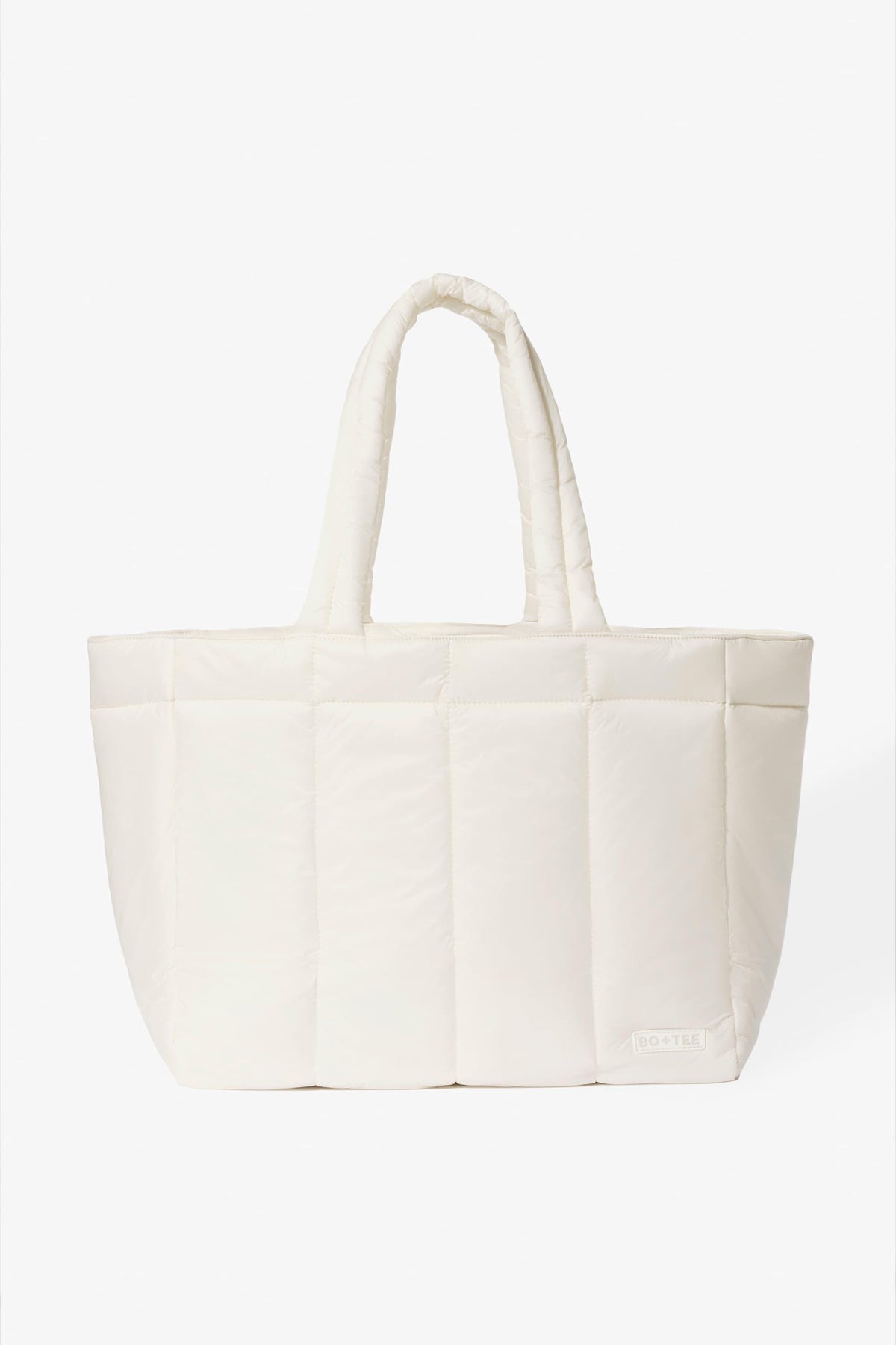 Waterproof Puffer Tote Bag In Ice