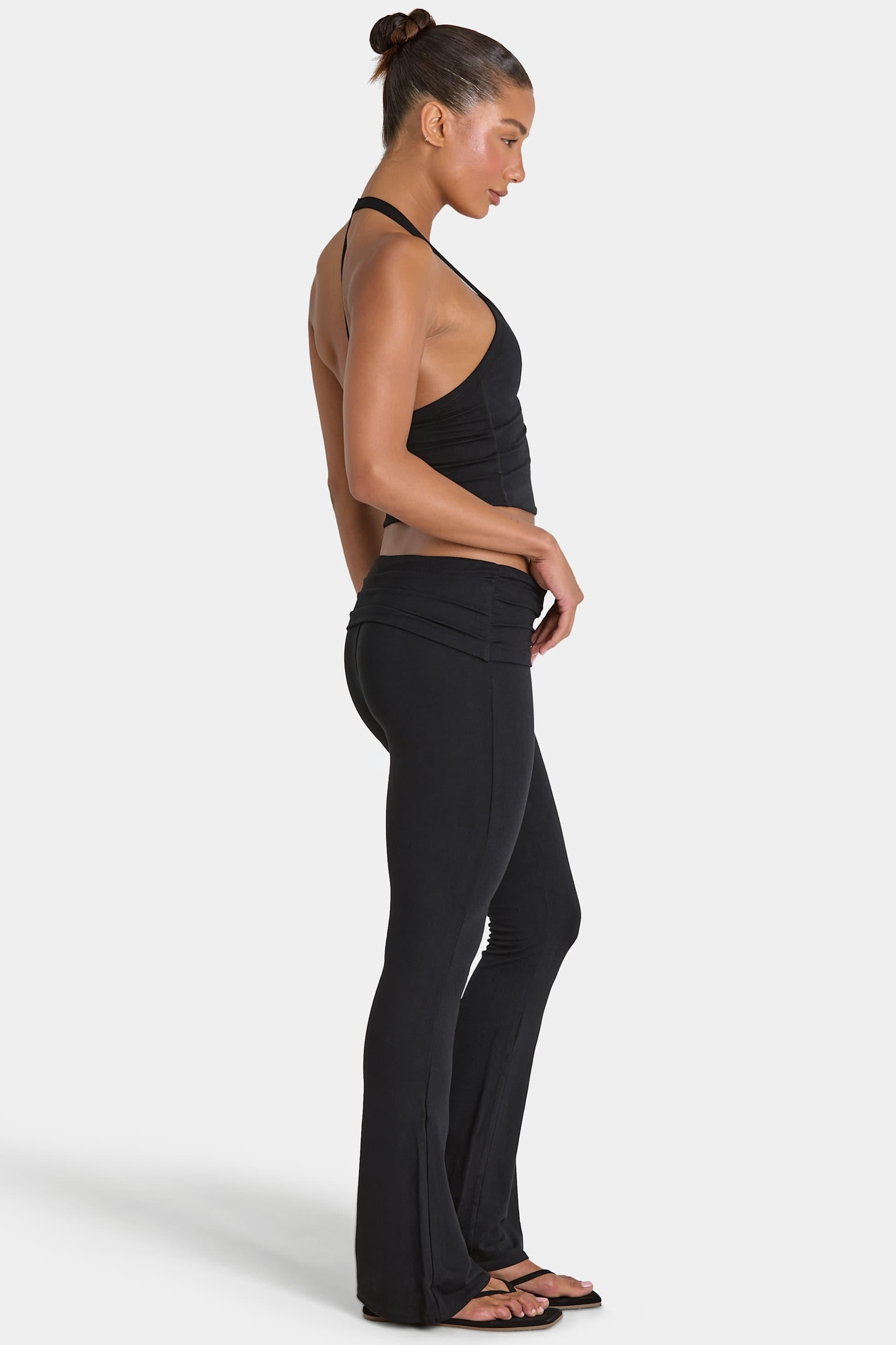 Buttercloud™ Flared Leggings In Black