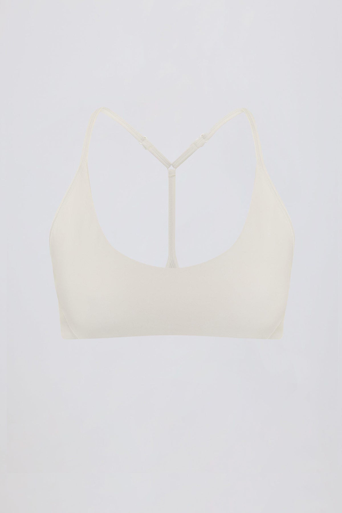 Soft Active Racerback Sports Bra In Oat