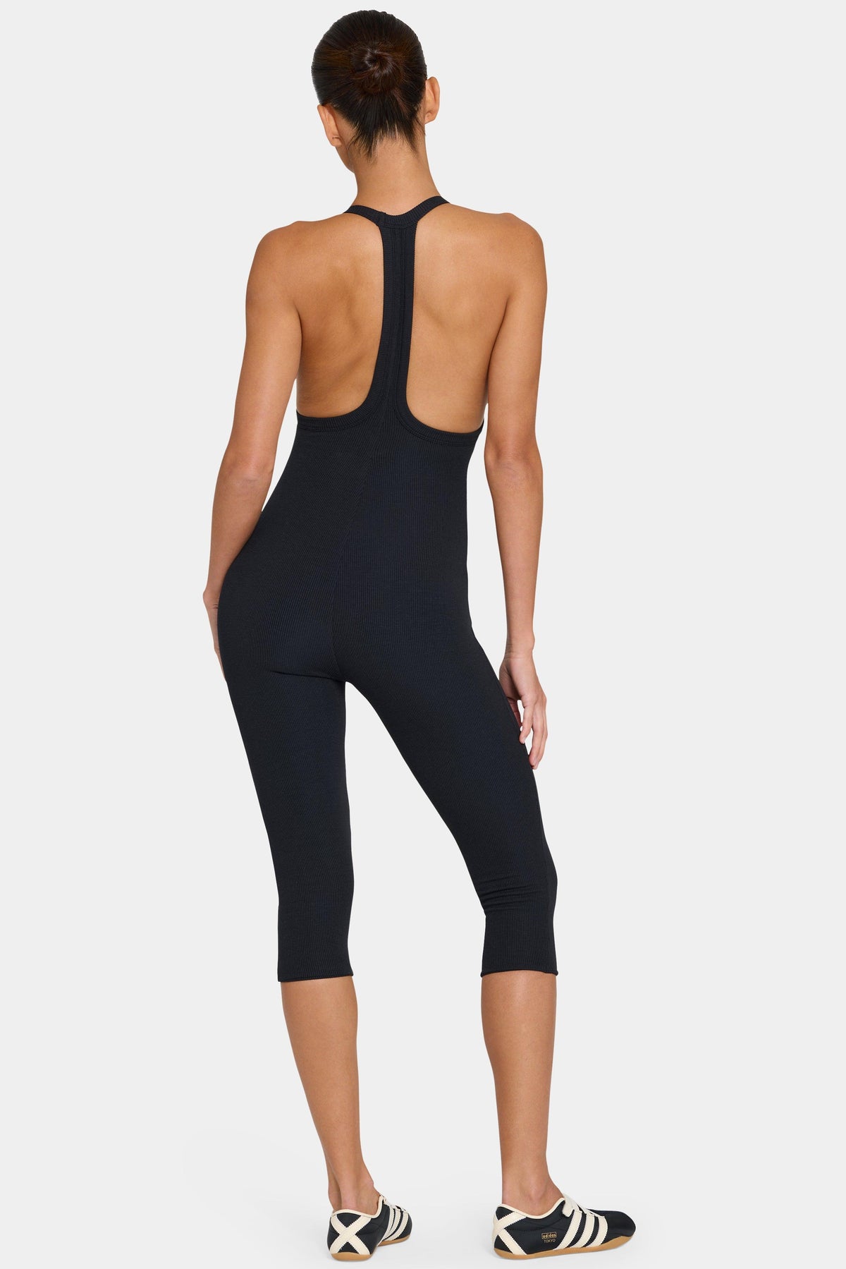 Buttercloud™ Capri Jumpsuit In Black