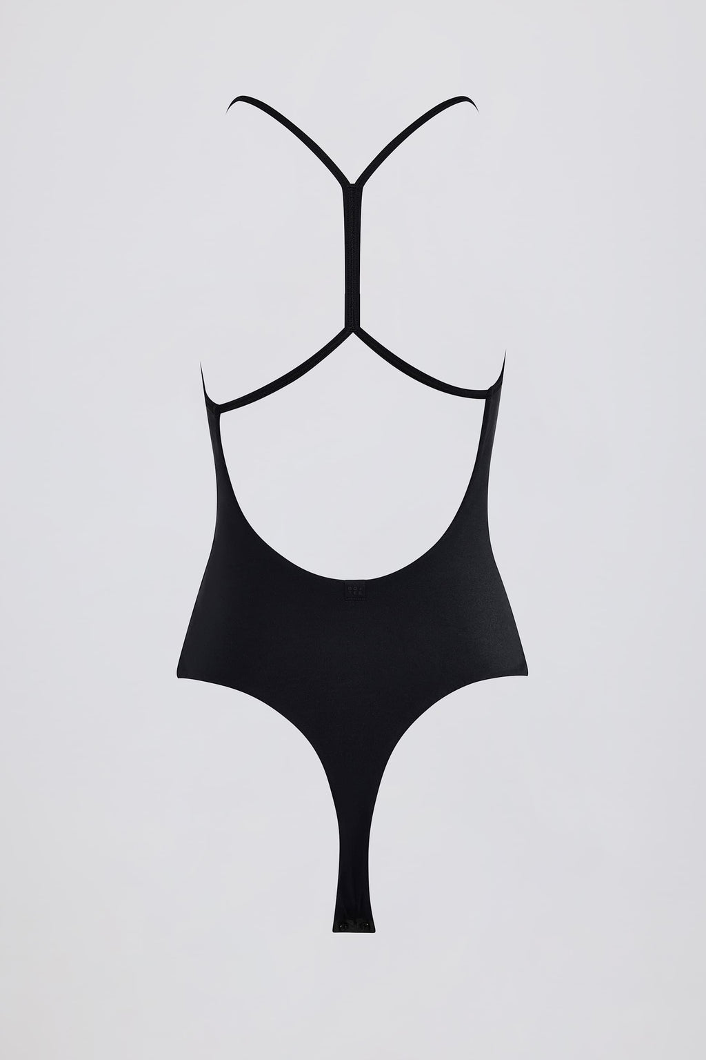 Cut-out Bodysuit In Black