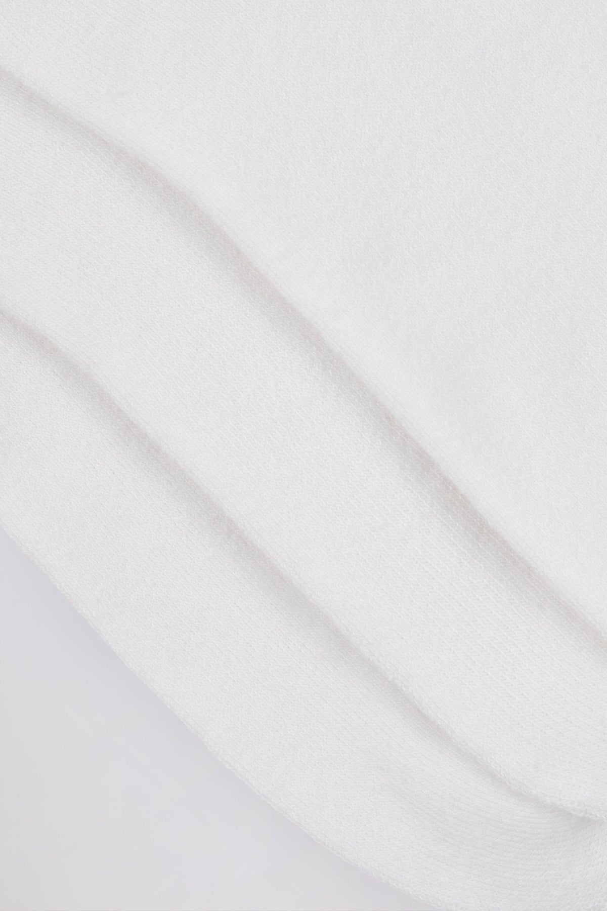 Ribbed Crew Sock Bundle In White