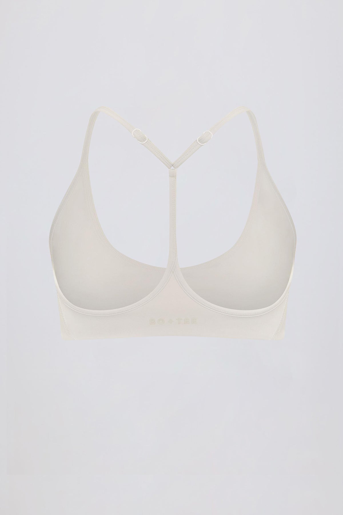 Soft Active Racerback Sports Bra In Oat