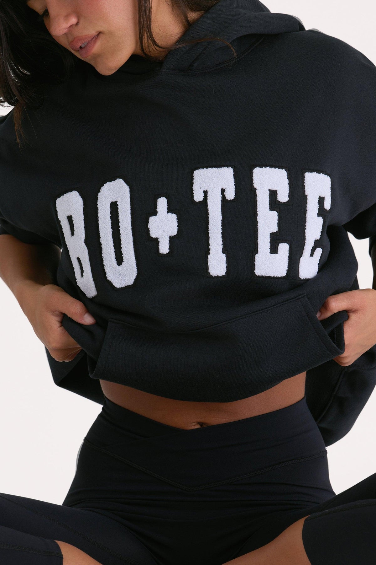 Oversized Hoodie In Black