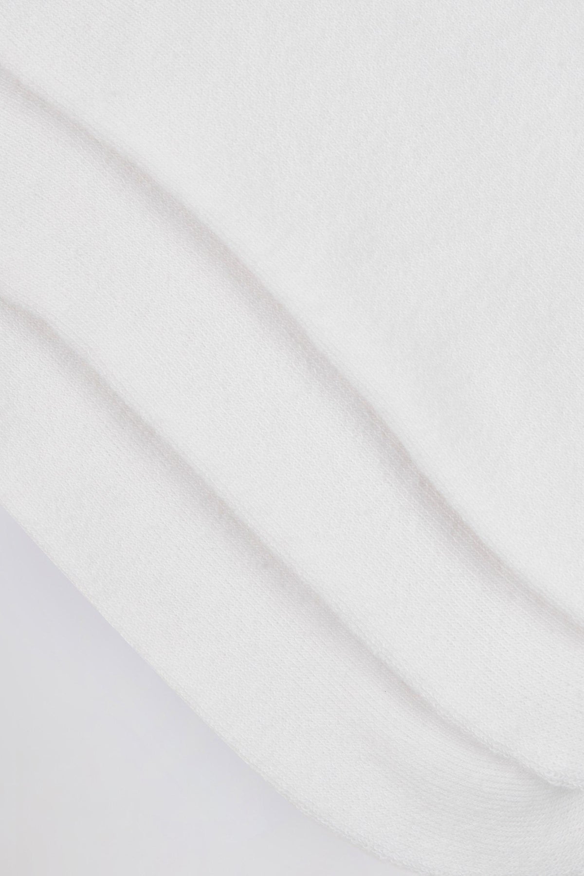 Ribbed Crew Sock Bundle In White