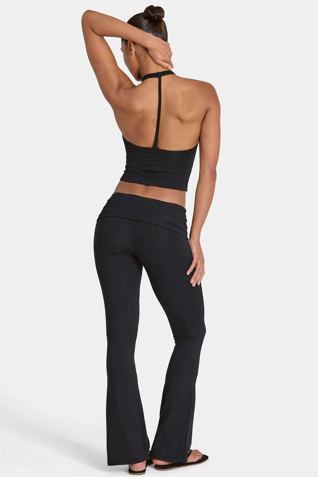 Buttercloud™ Flared Leggings In Black