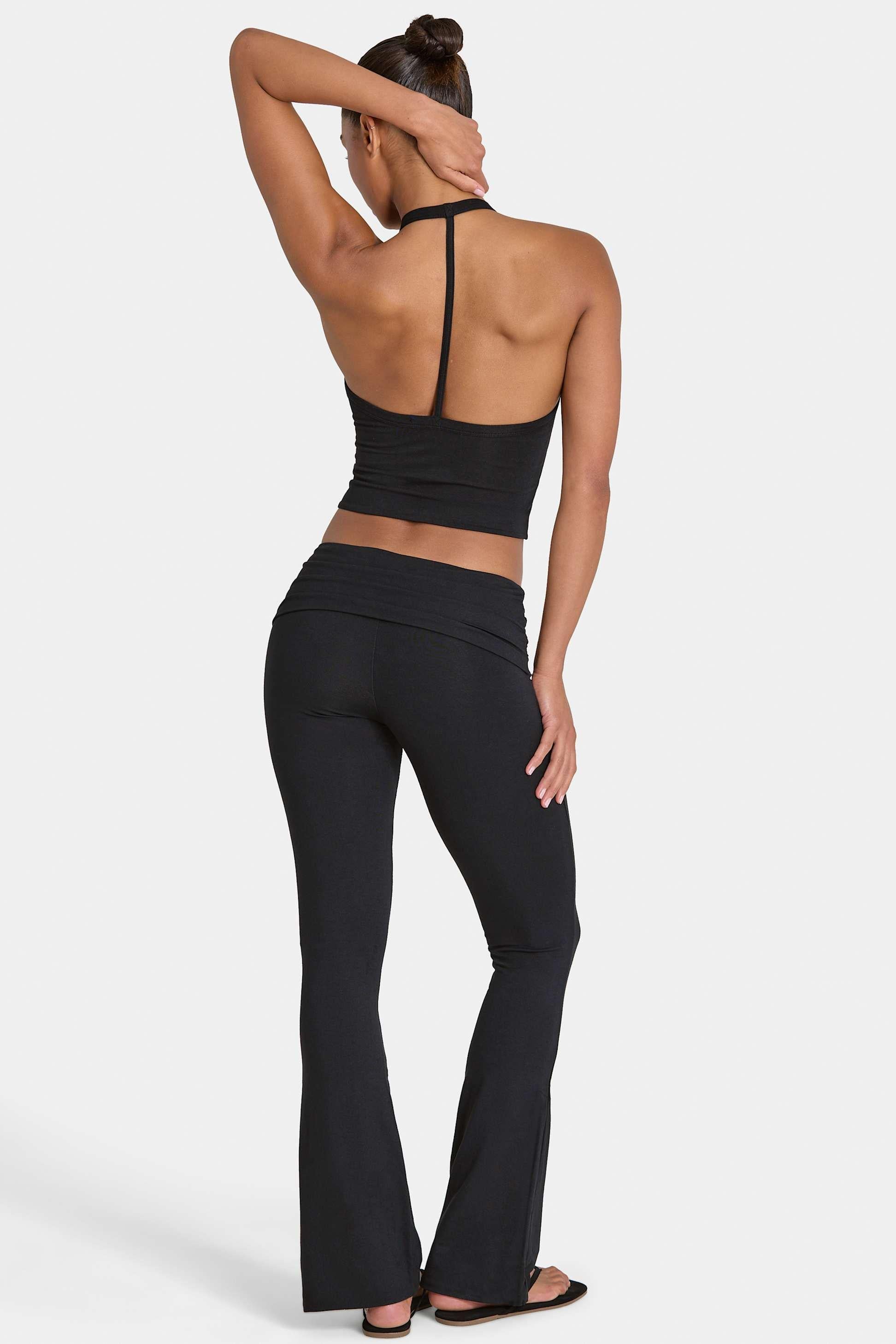 Buttercloud™ Flared Leggings In Black