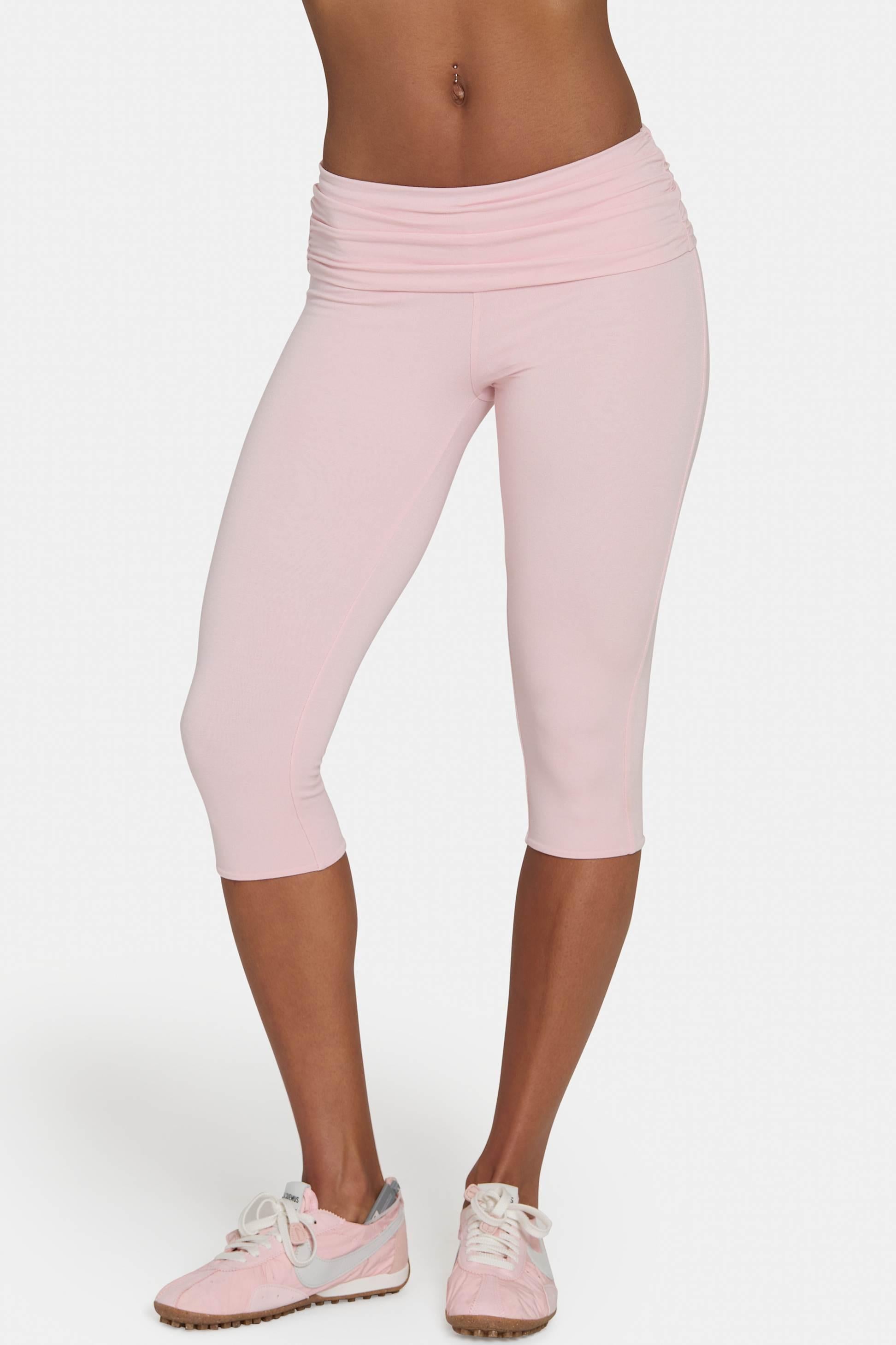 Buttercloud™ Capri Leggings In Blush