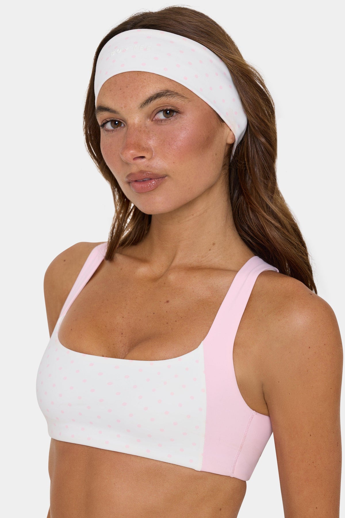 Soft Active Headband In Cotton Candy