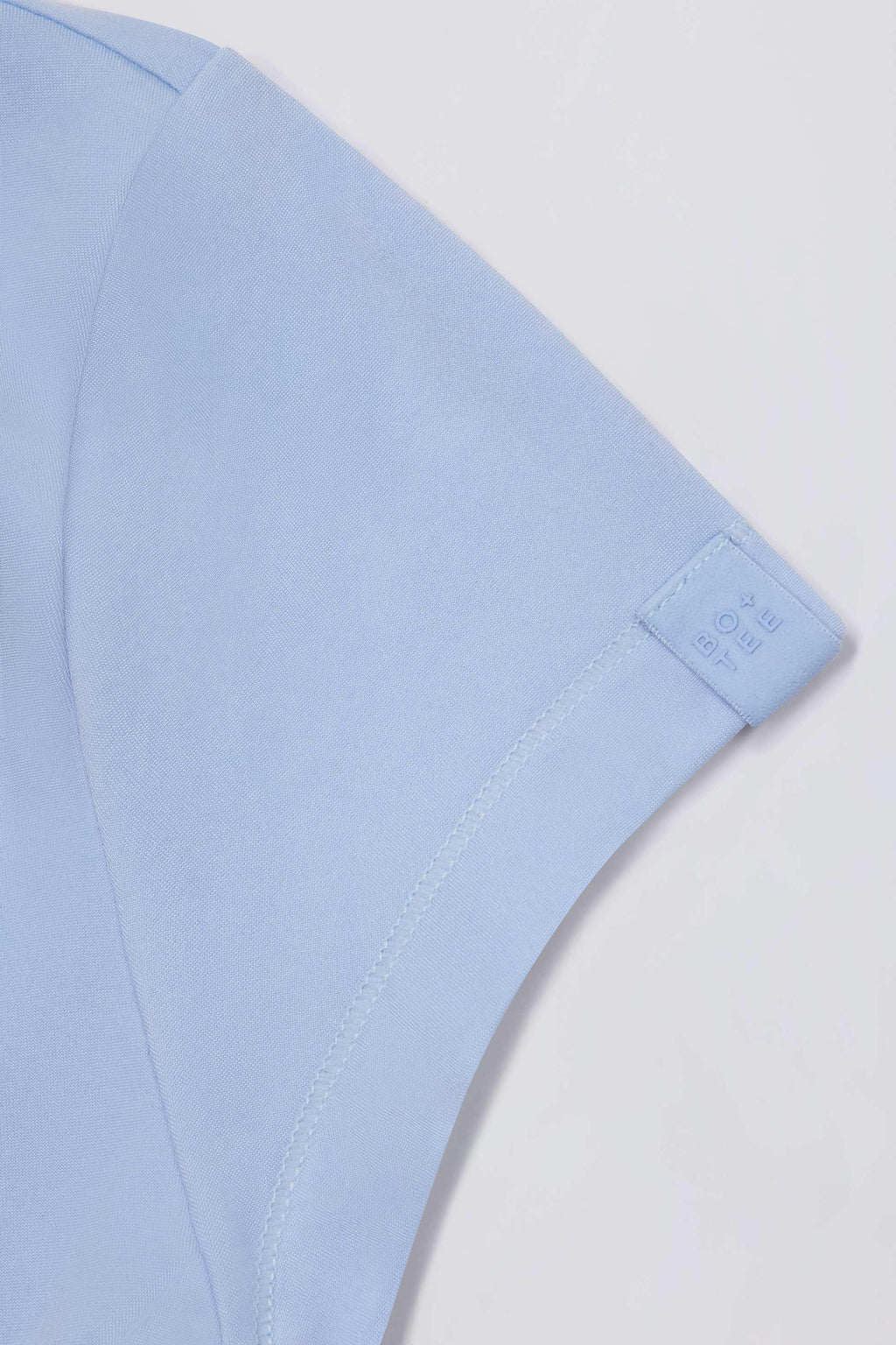 Cut-out Longline T-shirt In Sky