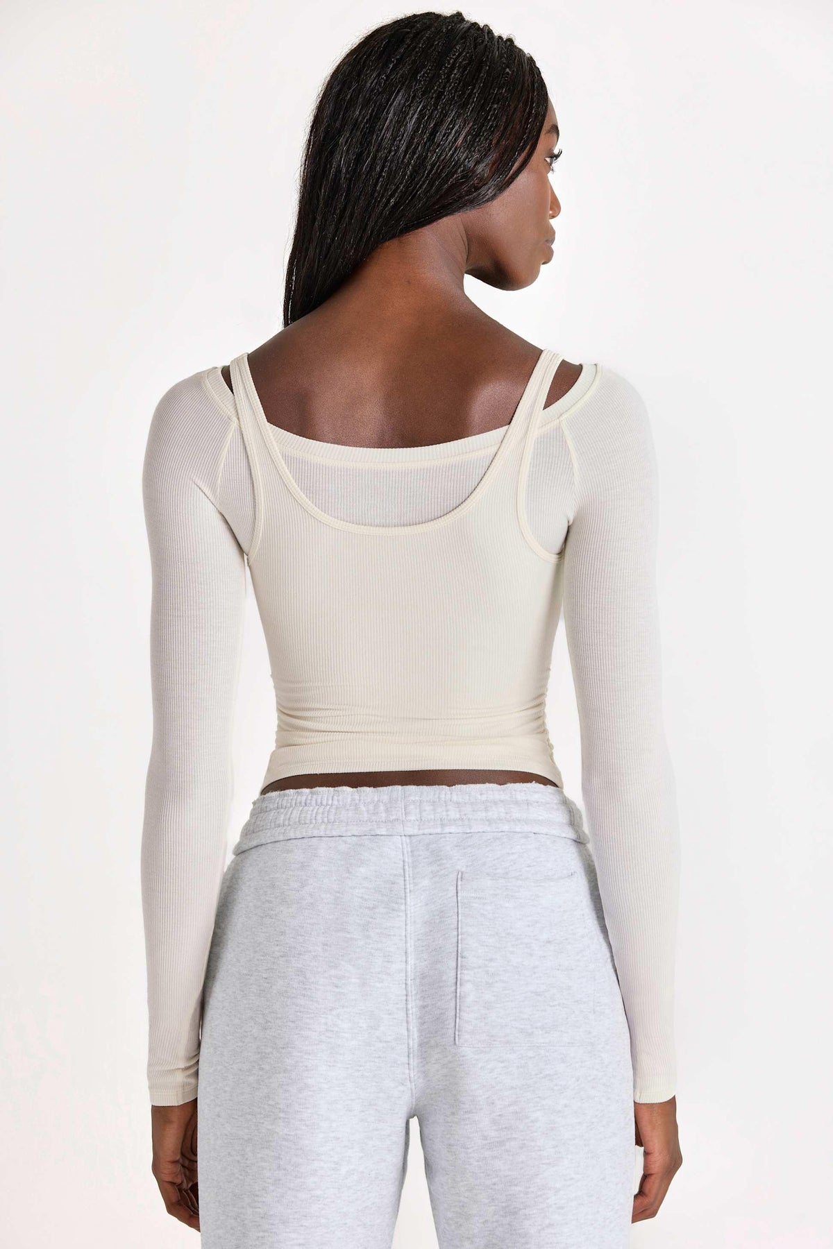 Buttercloud™ Layered Top In Coconut