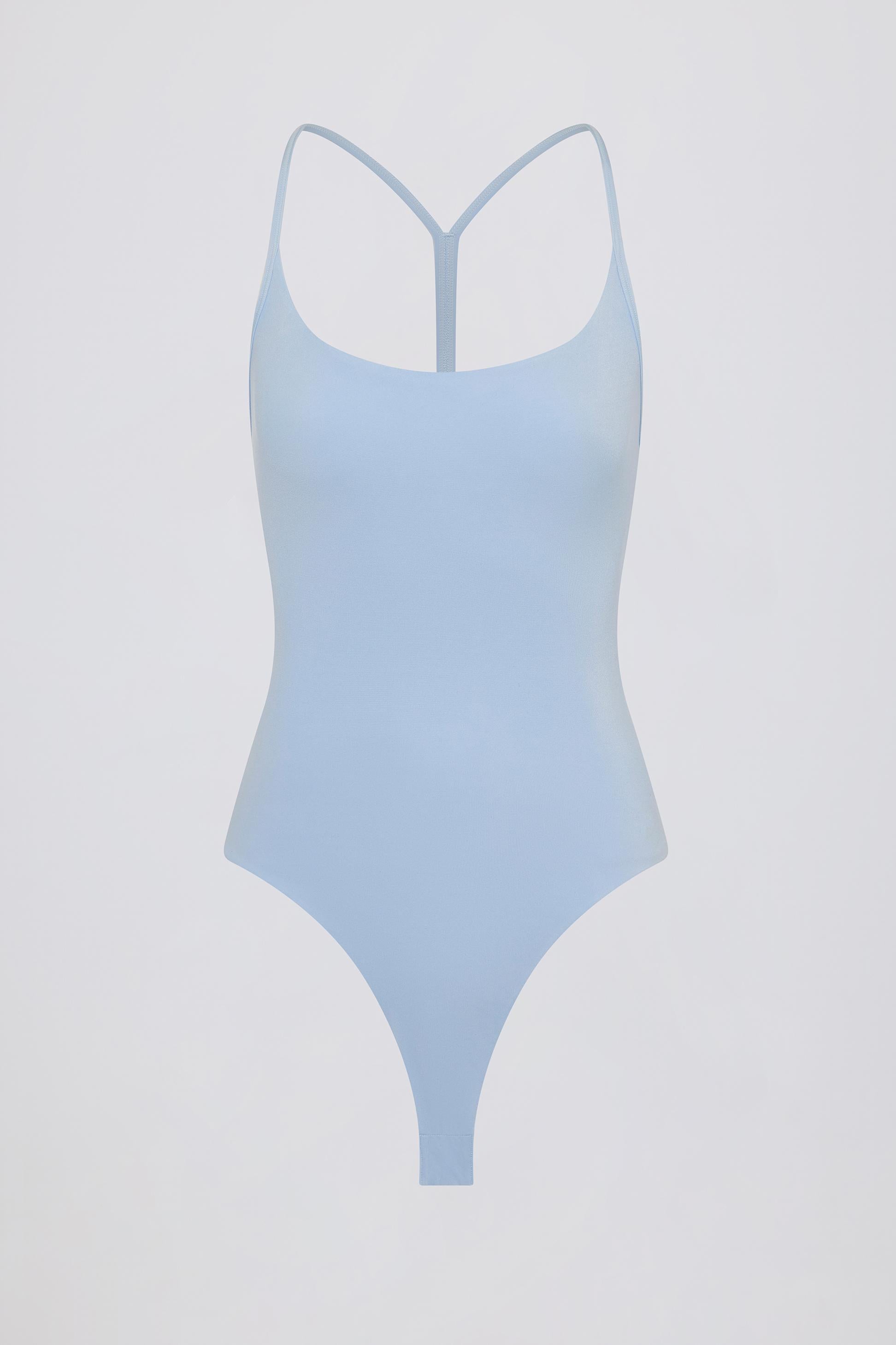 Cut-out Bodysuit In Sky