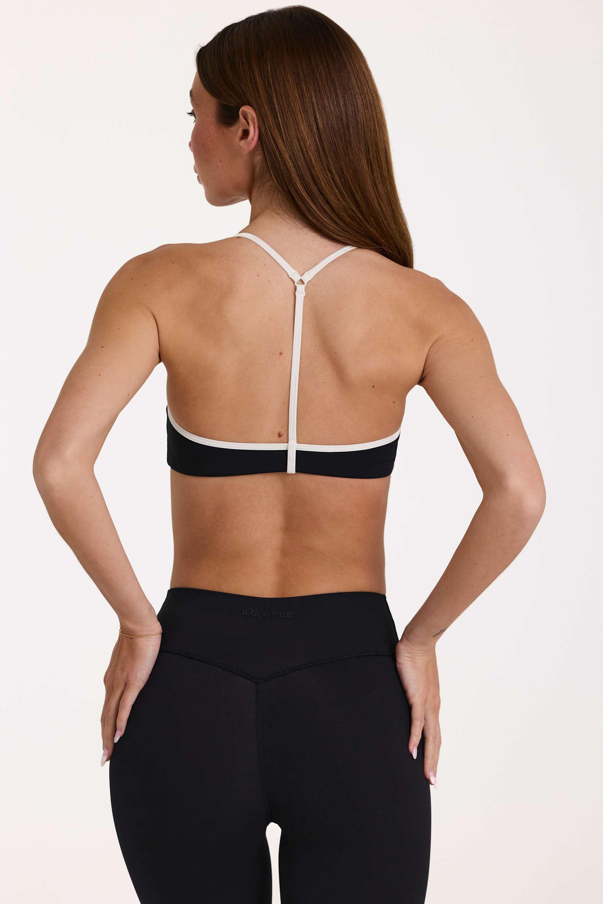 Soft Active Sports Bra In Black