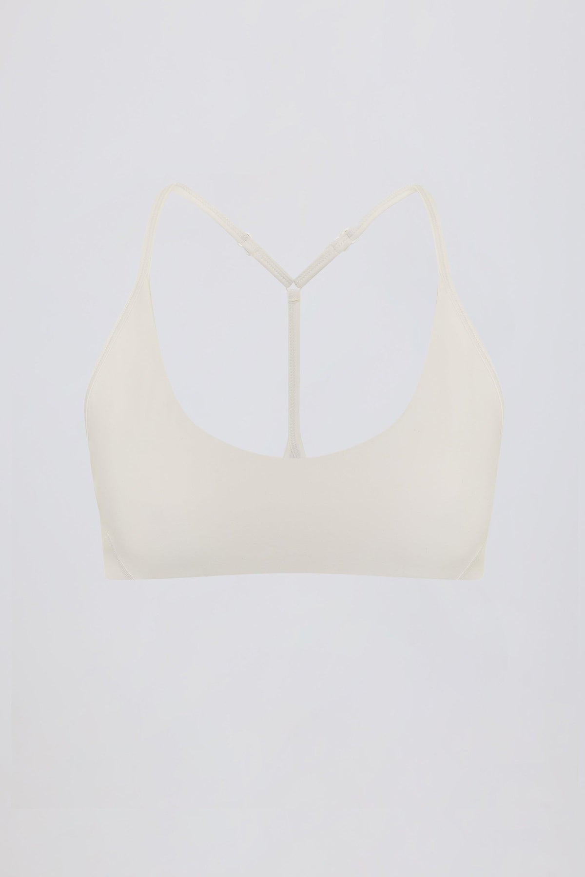 Soft Active Racerback Sports Bra In Oat