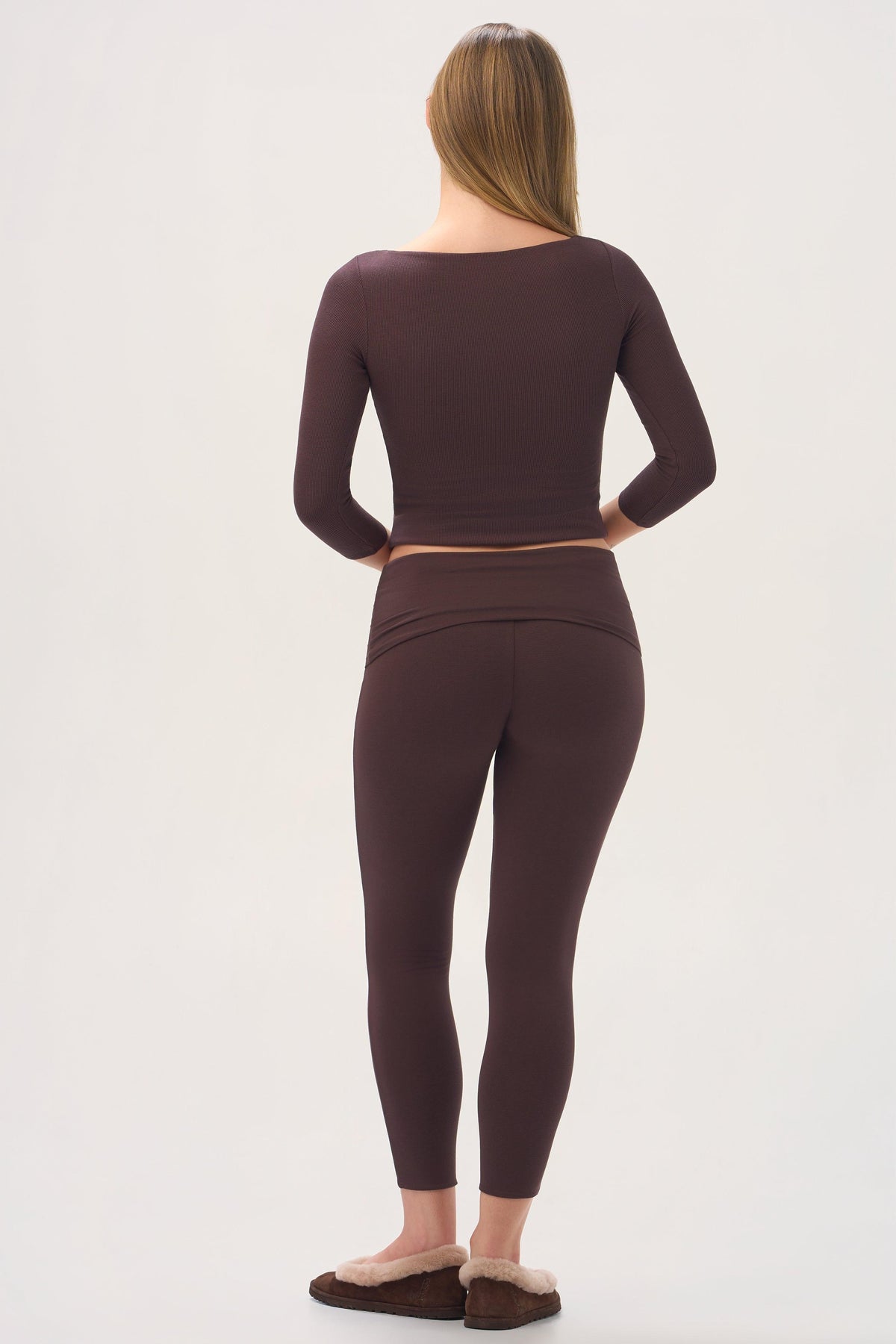 Buttercloud™ 7/8 Leggings In Espresso