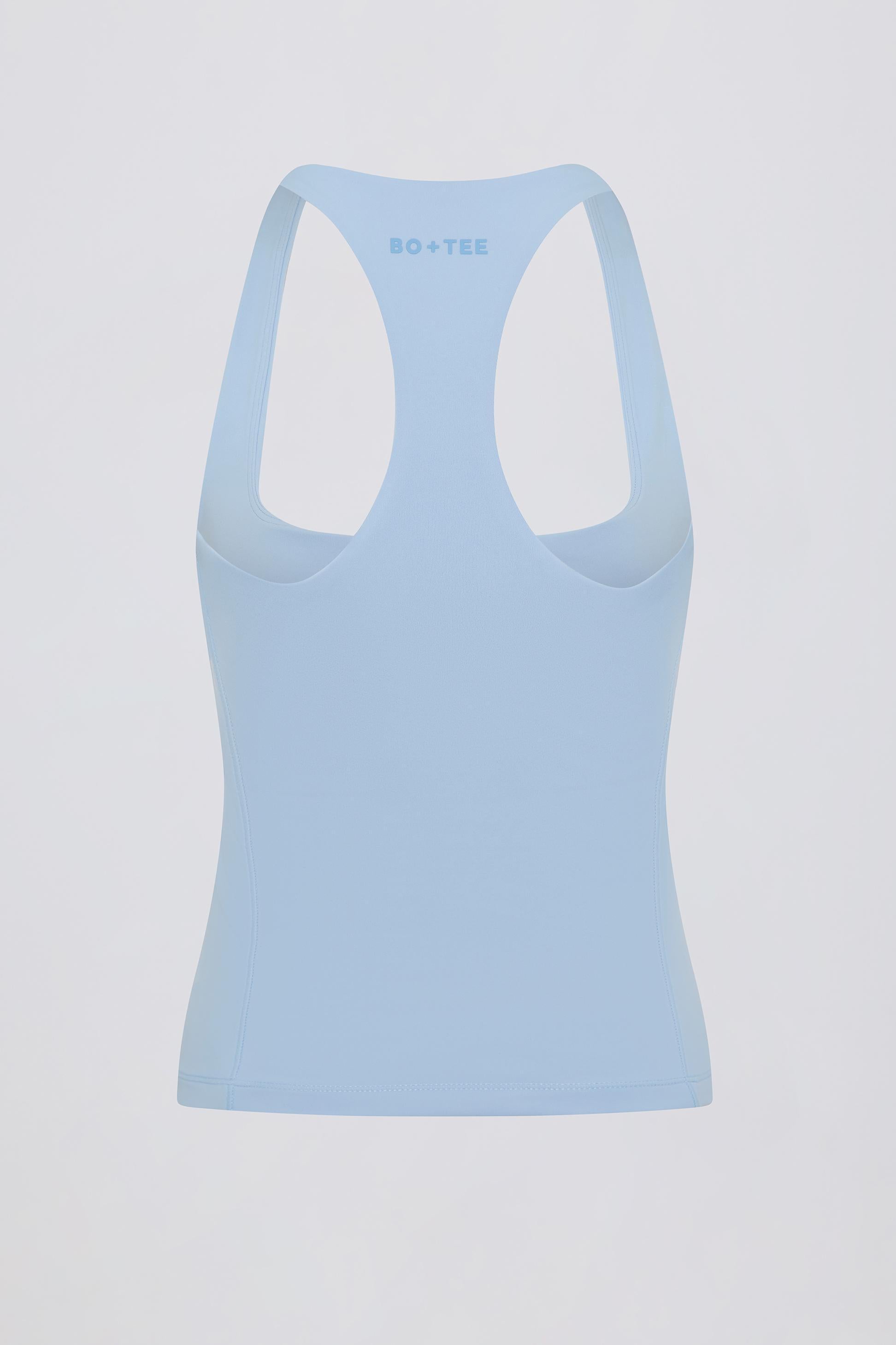 Soft Active Racerback Tank Top In Sky
