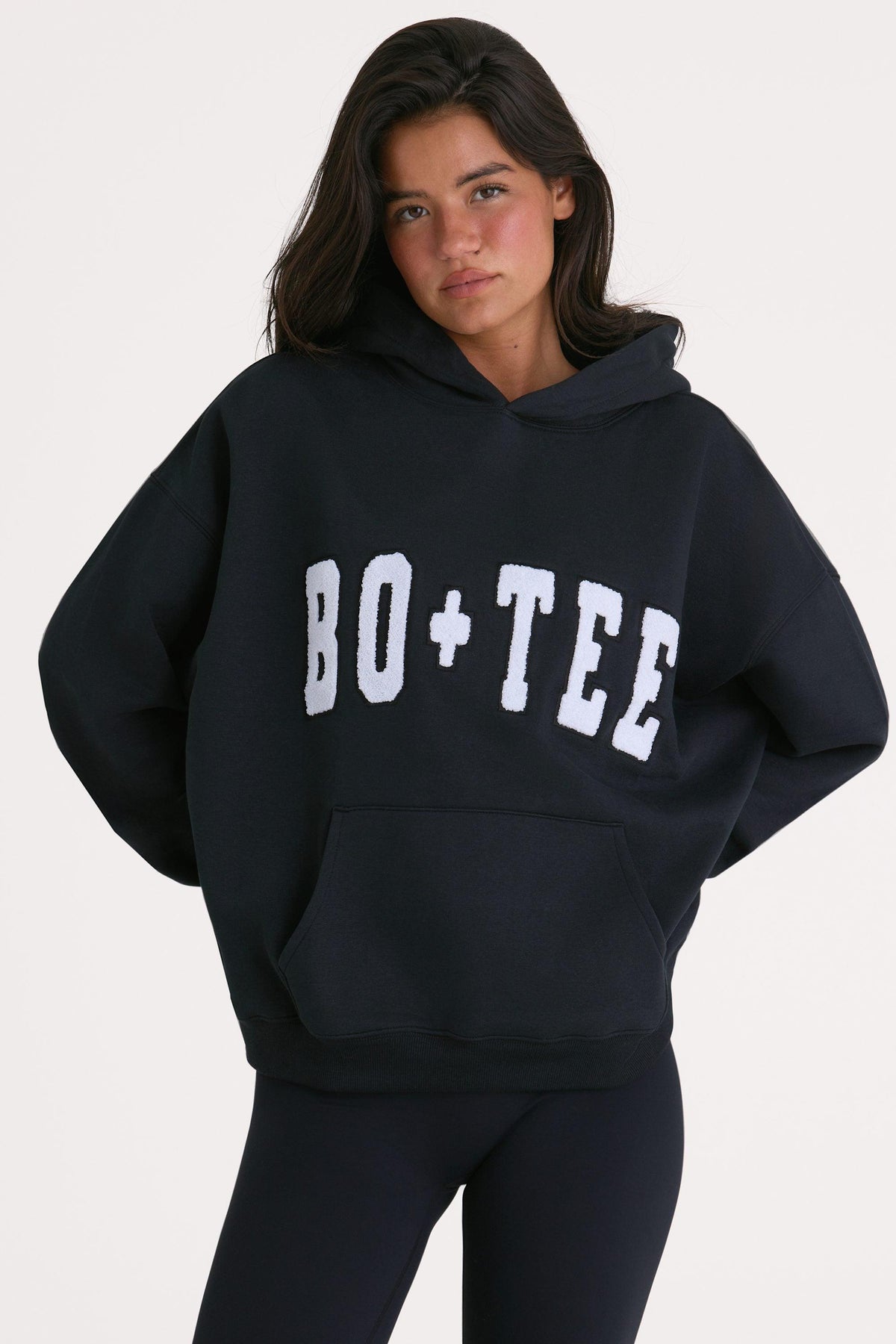 Oversized Hoodie In Black