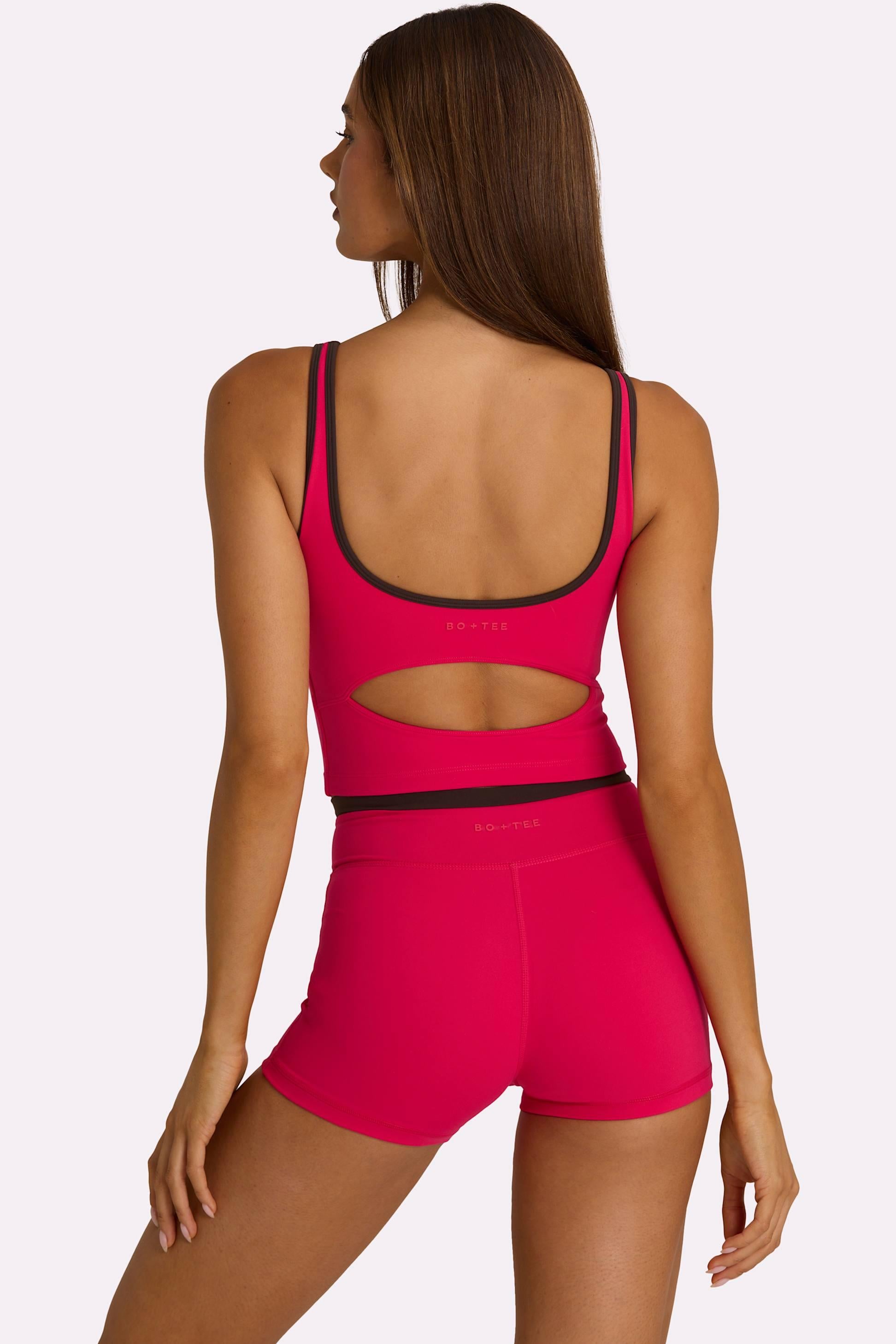 Soft Active Tank Top In Hot Pink