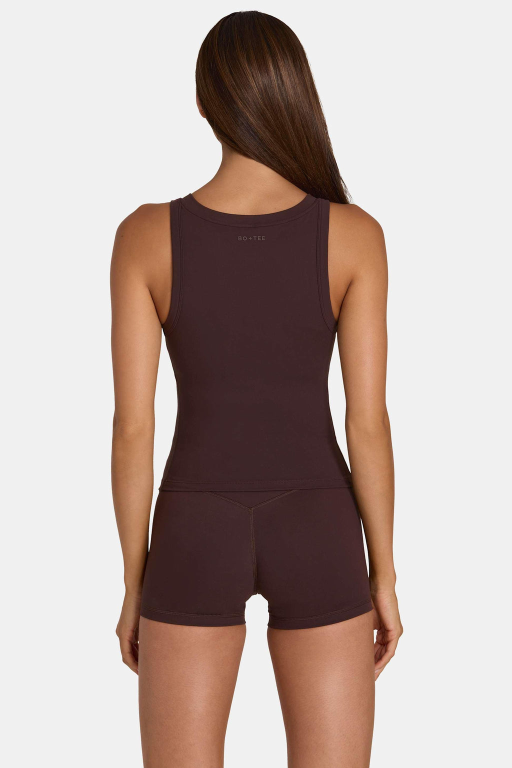 Soft Active Mini Shorts In Espresso