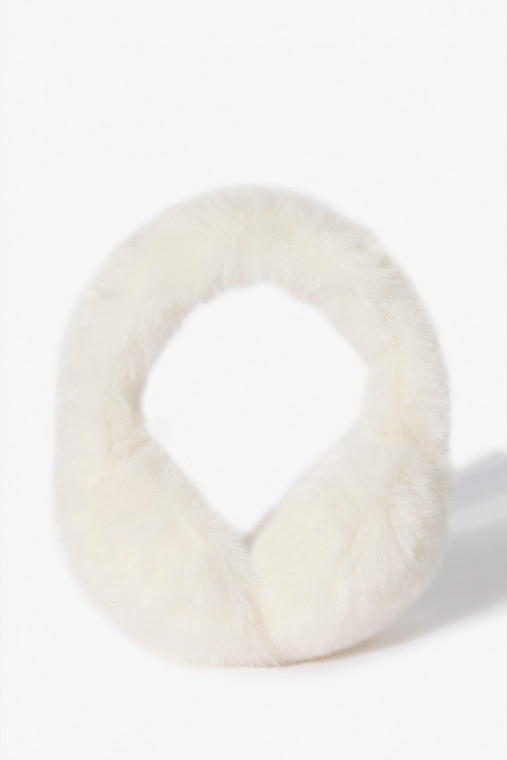 Faux-fur Earmuffs In Ice