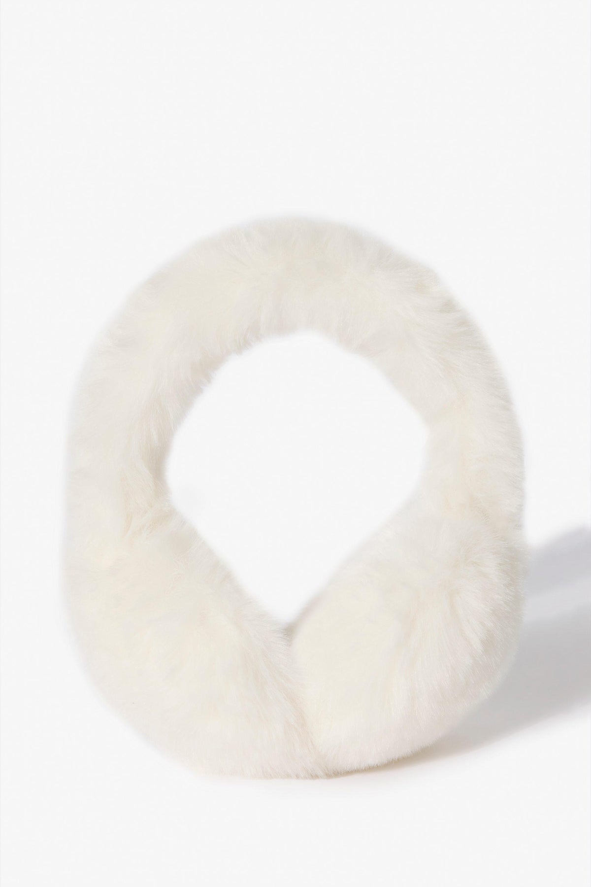 Faux-fur Earmuffs In Ice