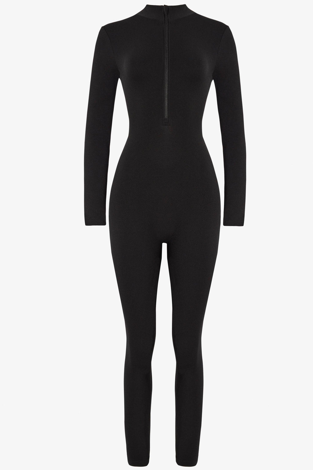 Thermal Base-layer Jumpsuit In Black