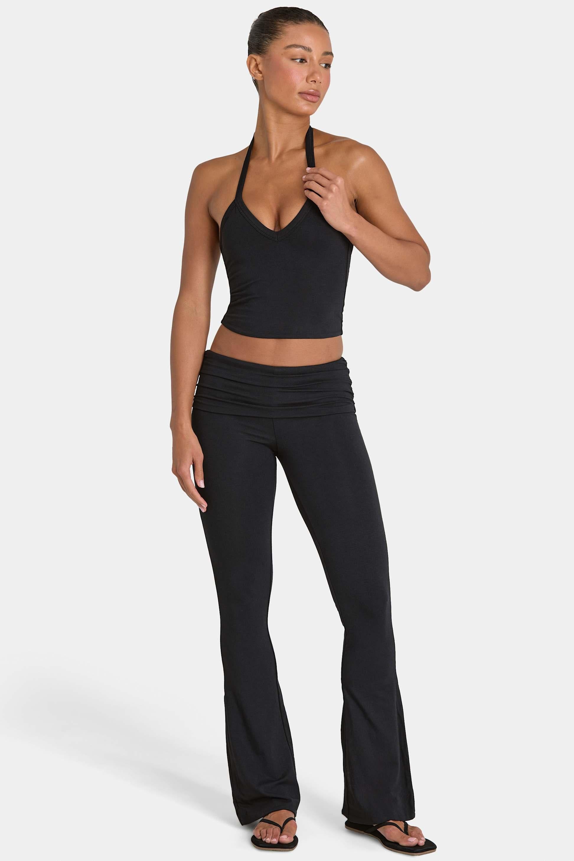 Buttercloud™ Flared Leggings In Black