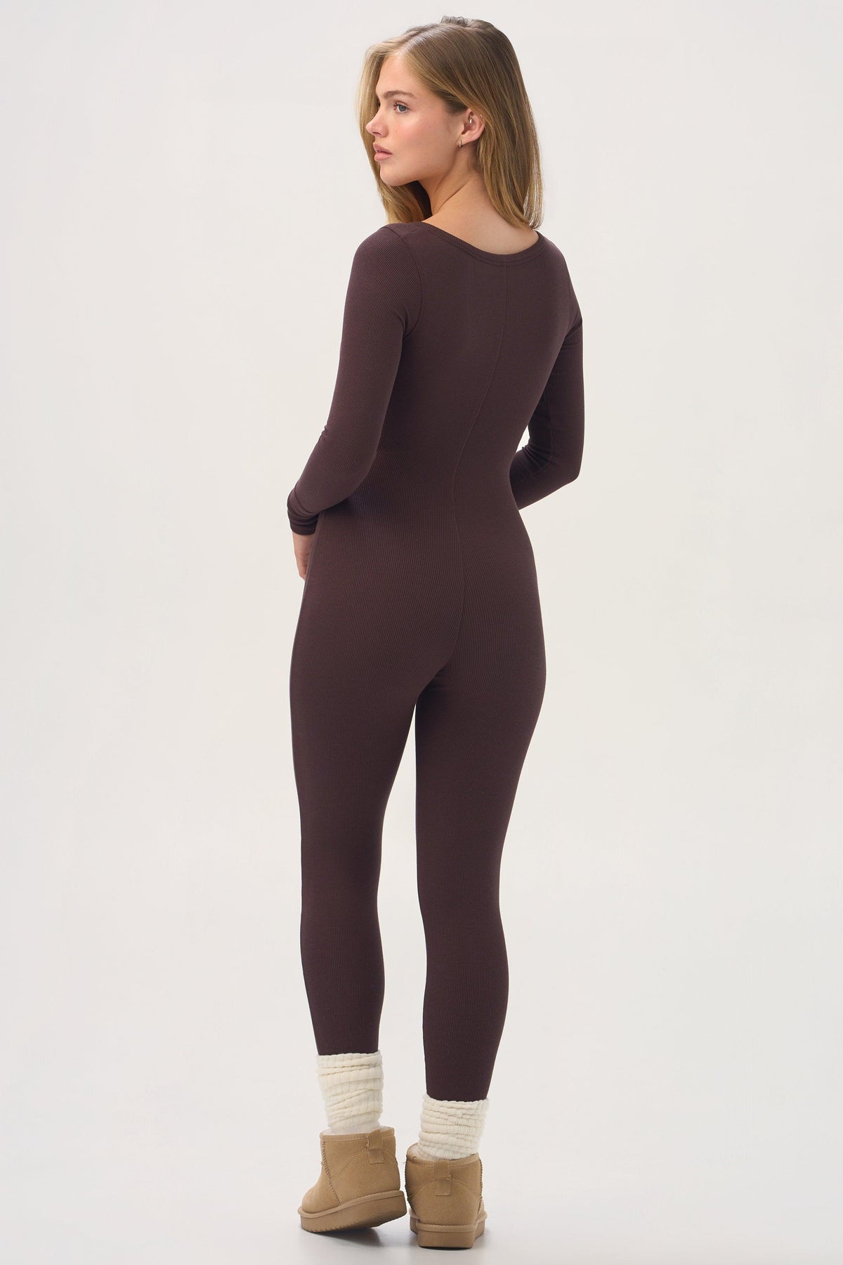 Buttercloud™ 7/8 Jumpsuit In Espresso