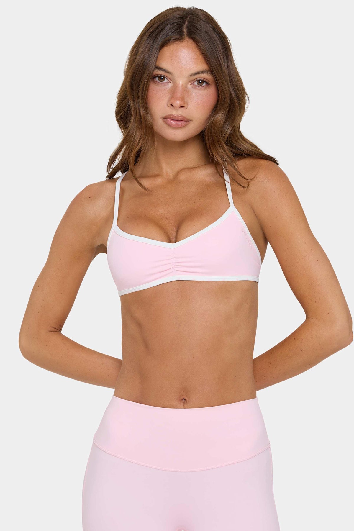 Soft Active Low-impact Sports Bra In Sorbet