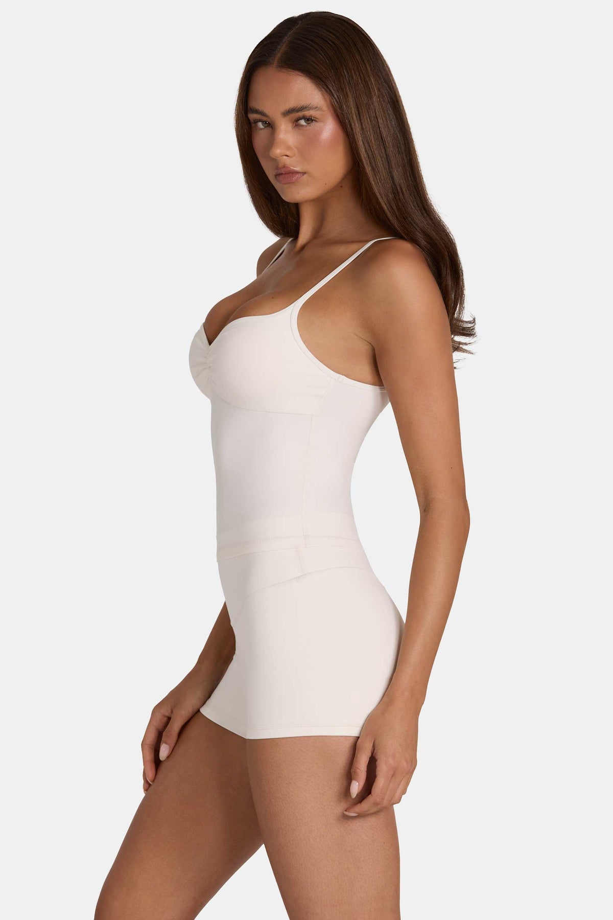 Soft Active Tank Top In Coconut