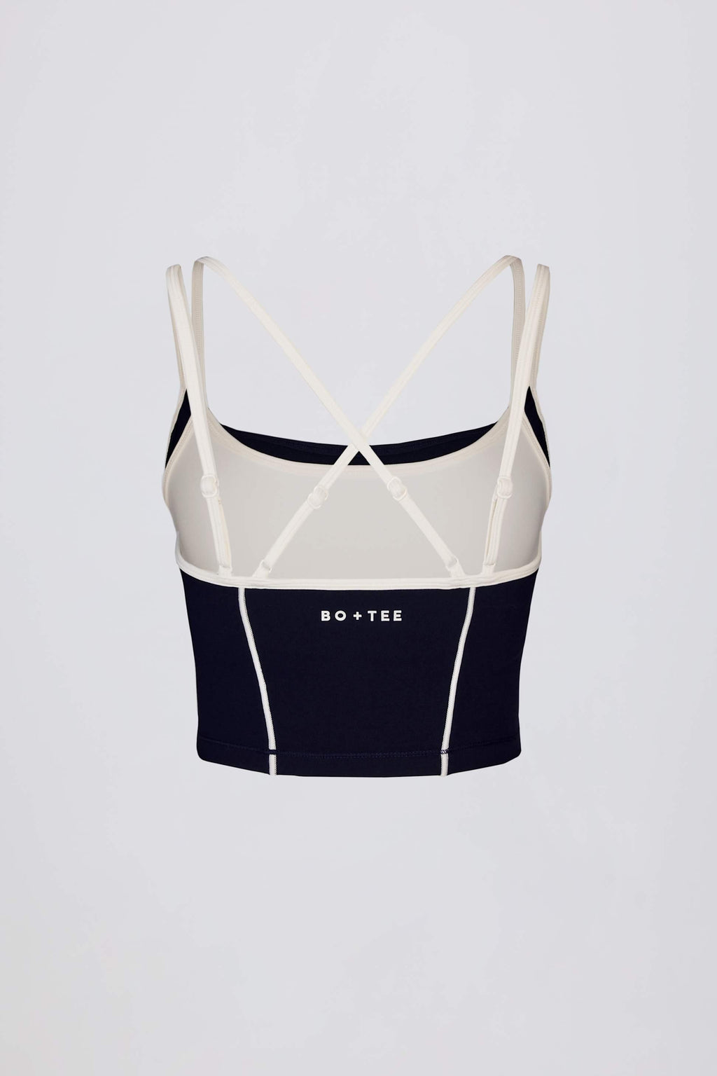 Soft Active Layered Tank Top In Midnight