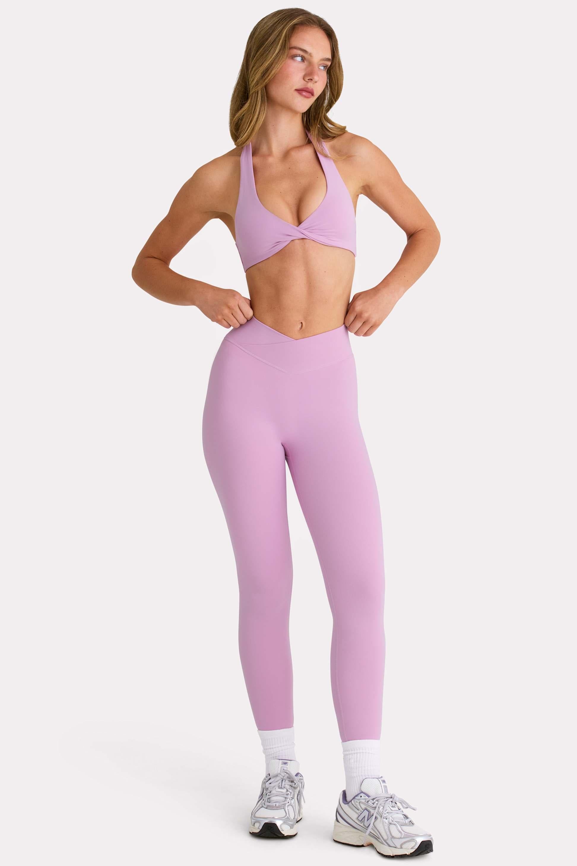 Soft Active Leggings In Sweet Pink