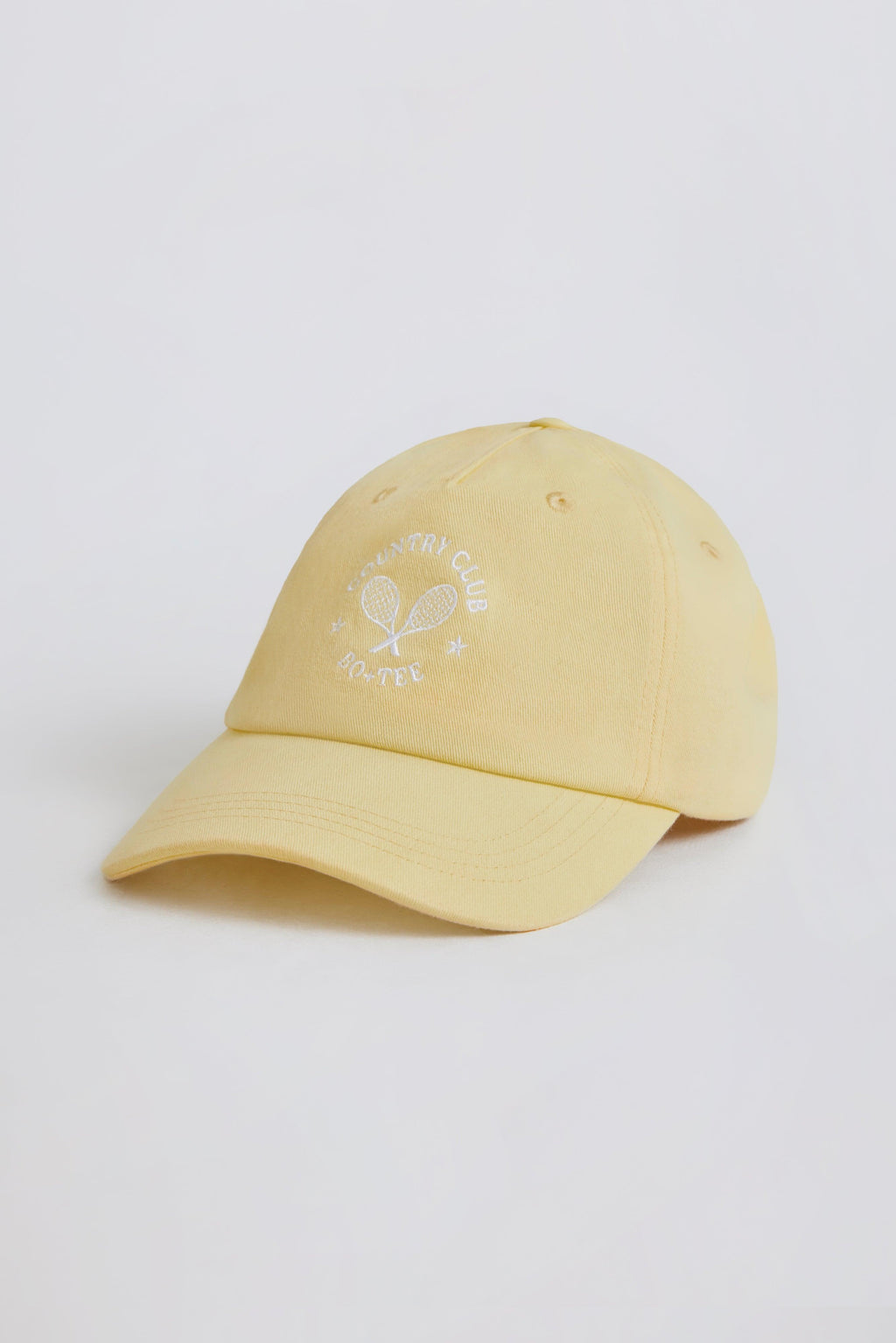 Baseball Cap In Lemon