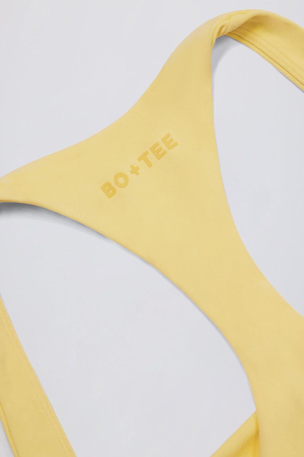Soft Active Racerback Tank Top In Lemon